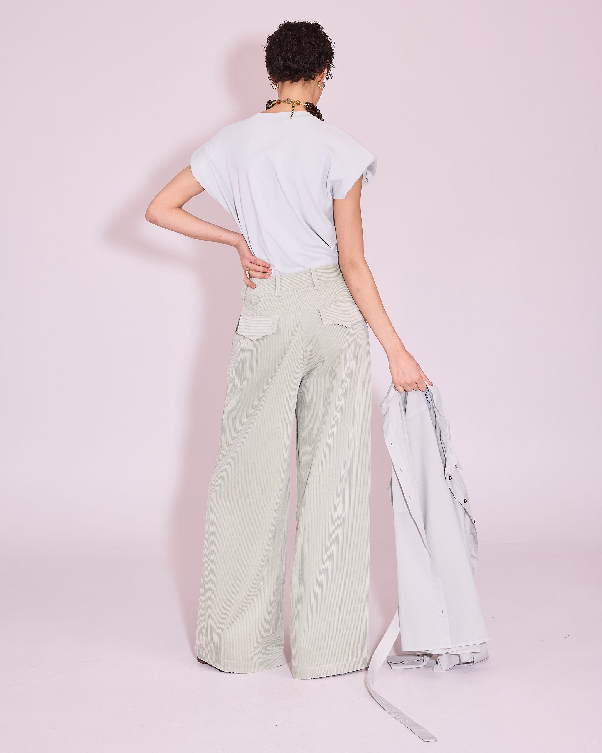 Jemma T-shirt in ice grey