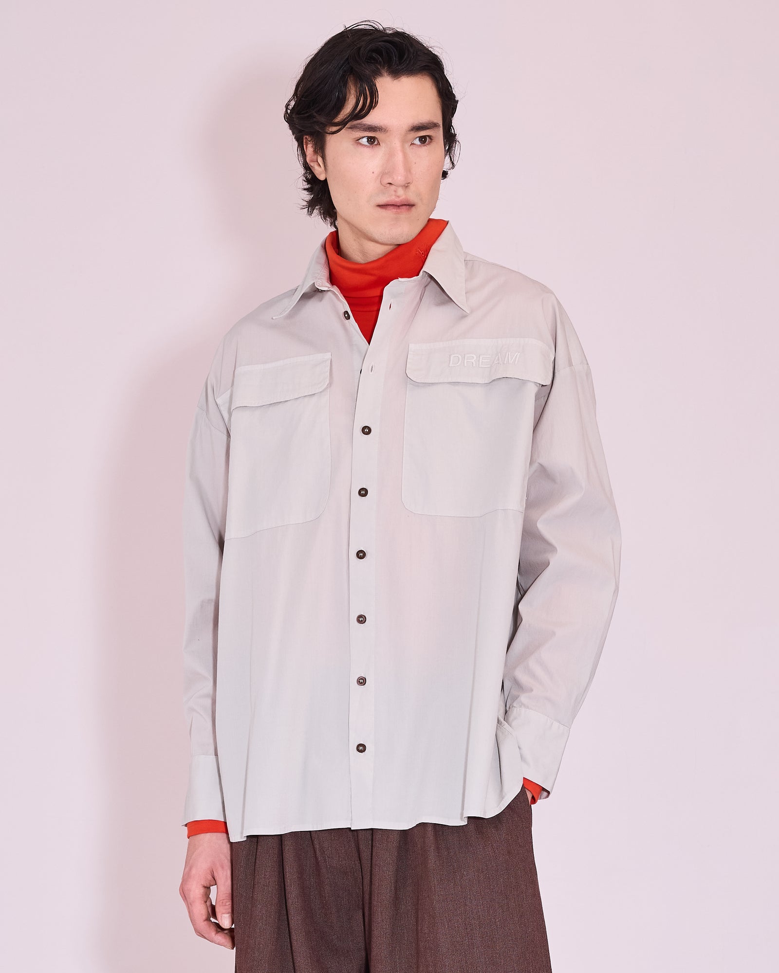 Joe hemd in ice grey