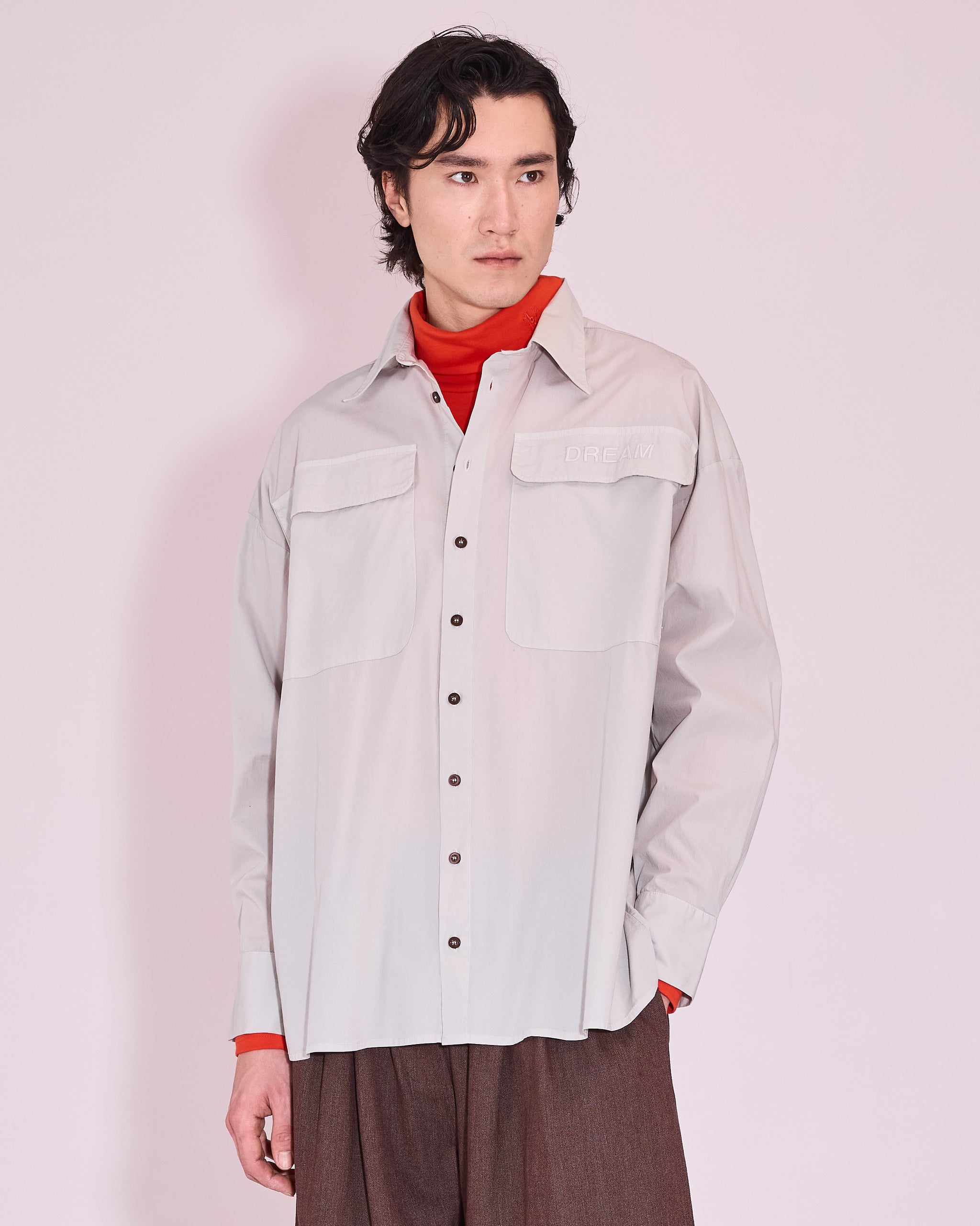 Joe hemd in ice grey