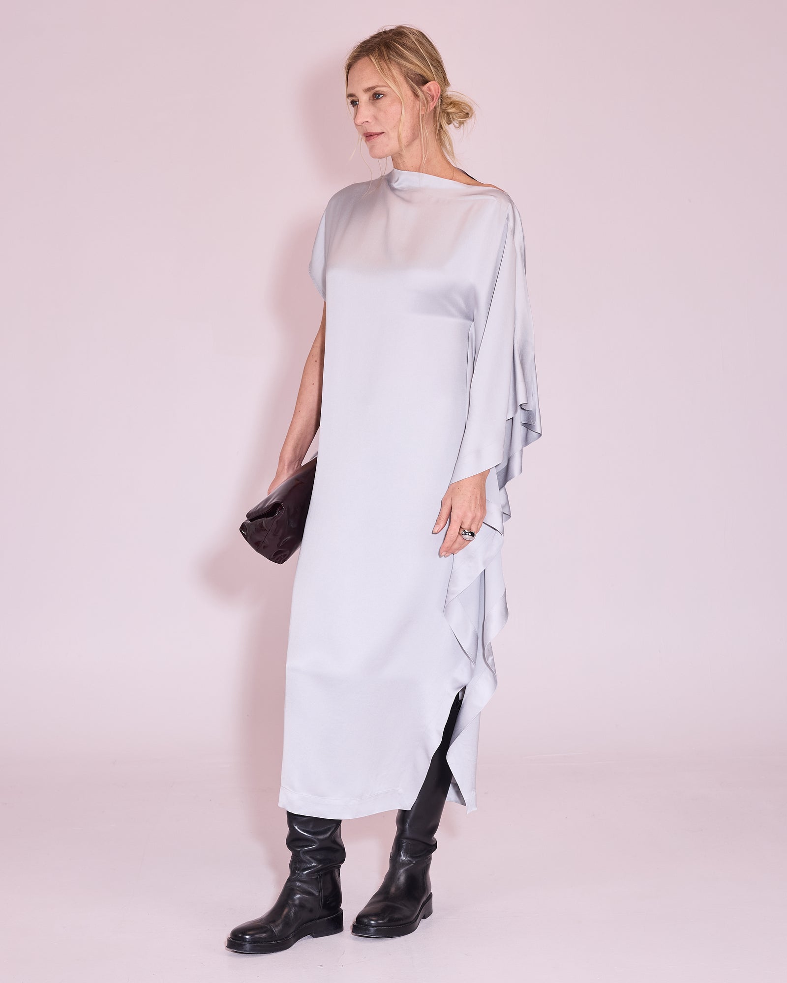 Janne jurk in silver