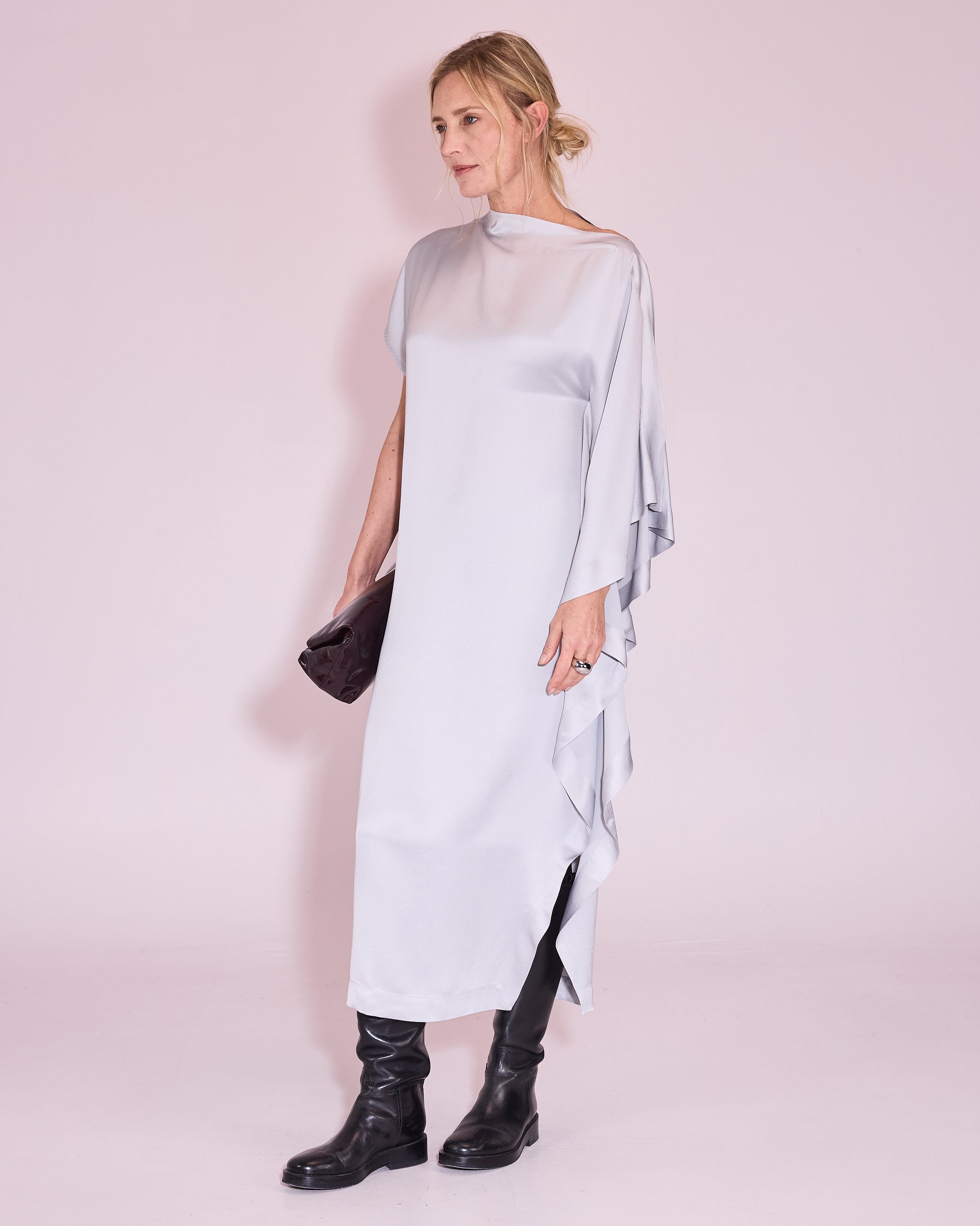 Janne jurk in silver