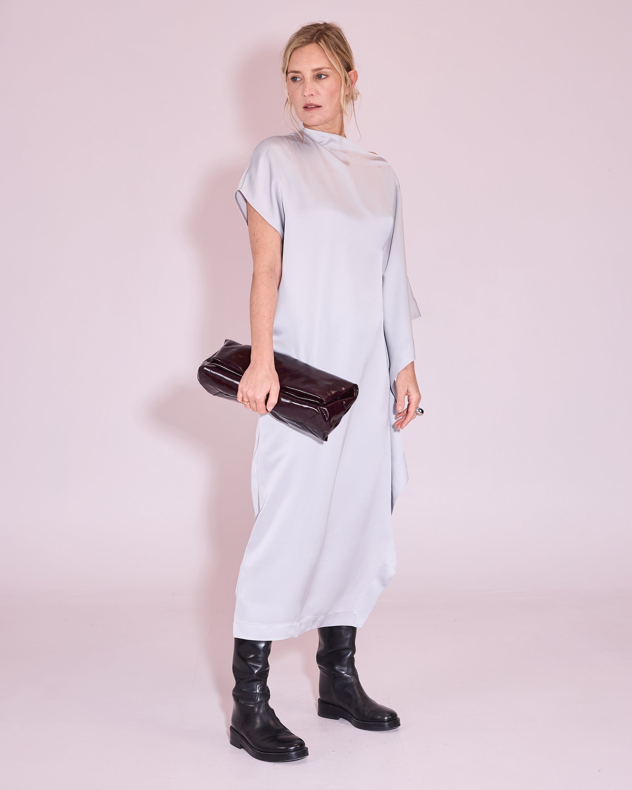 Janne jurk in silver