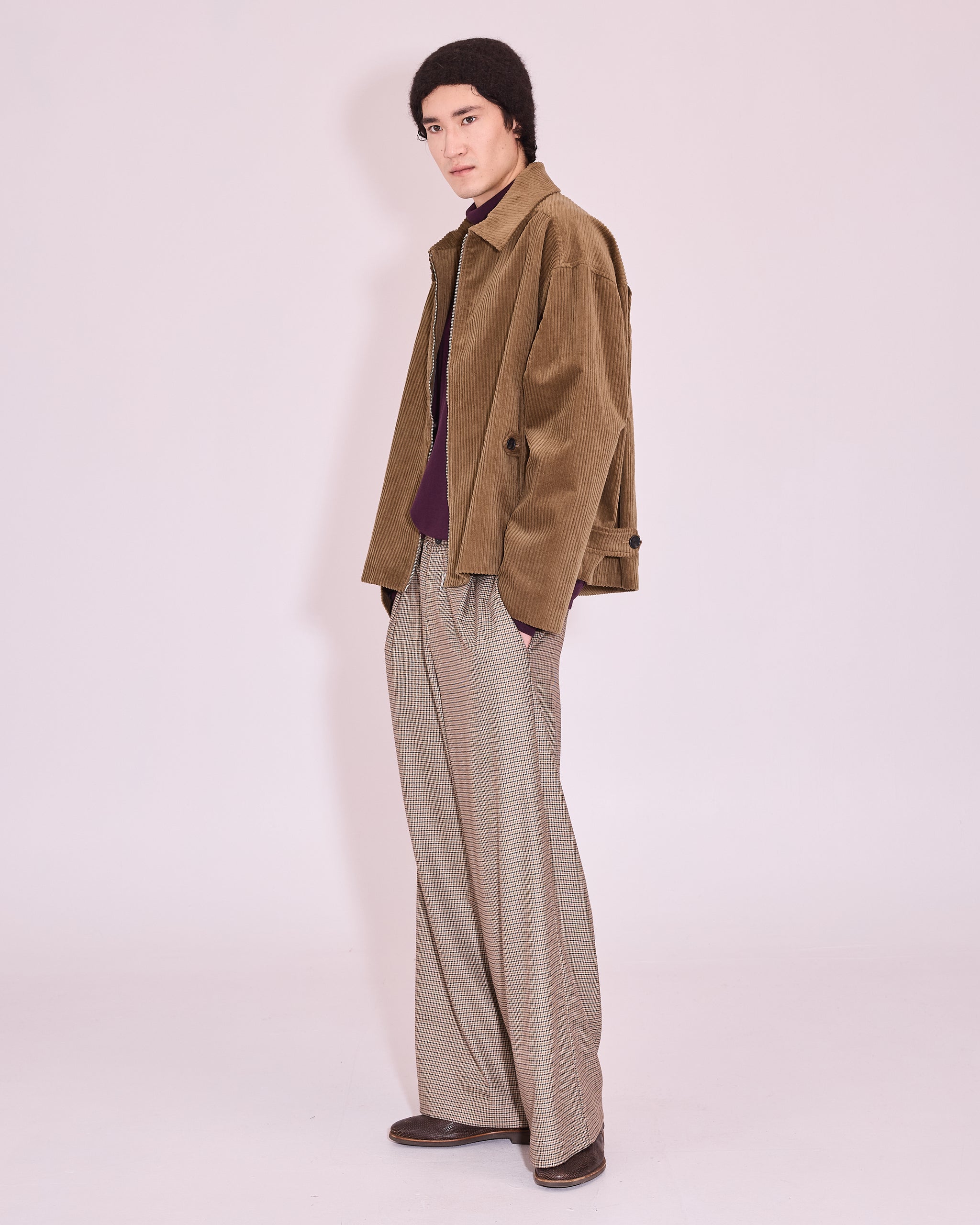 Jan jas in cumin heavy corduroy