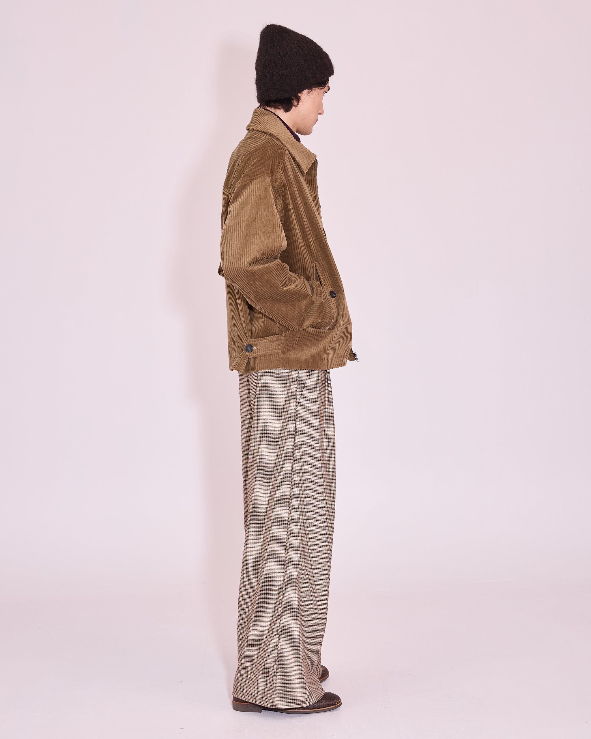 Jan jas in cumin heavy corduroy