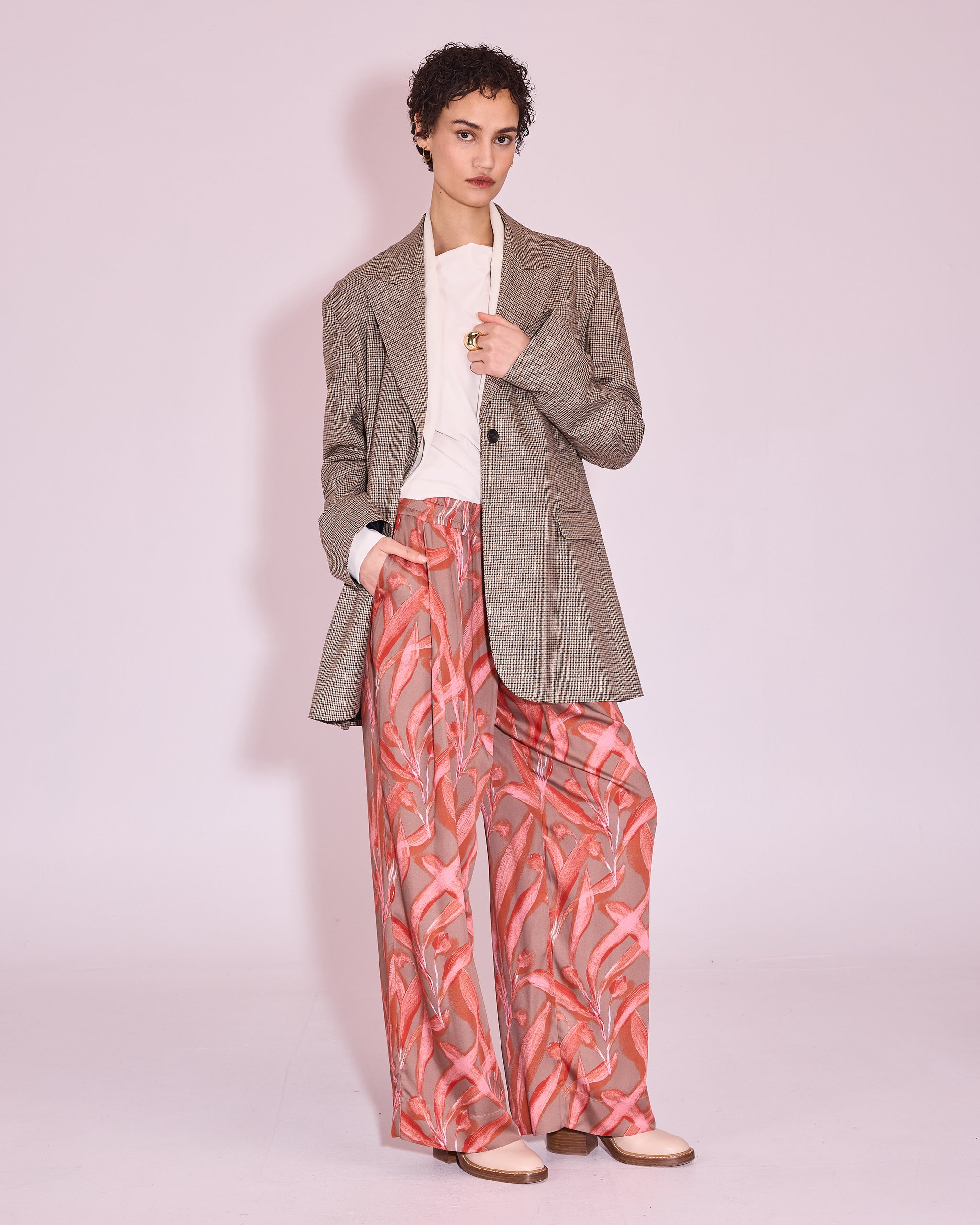 Jay blazer in ecru