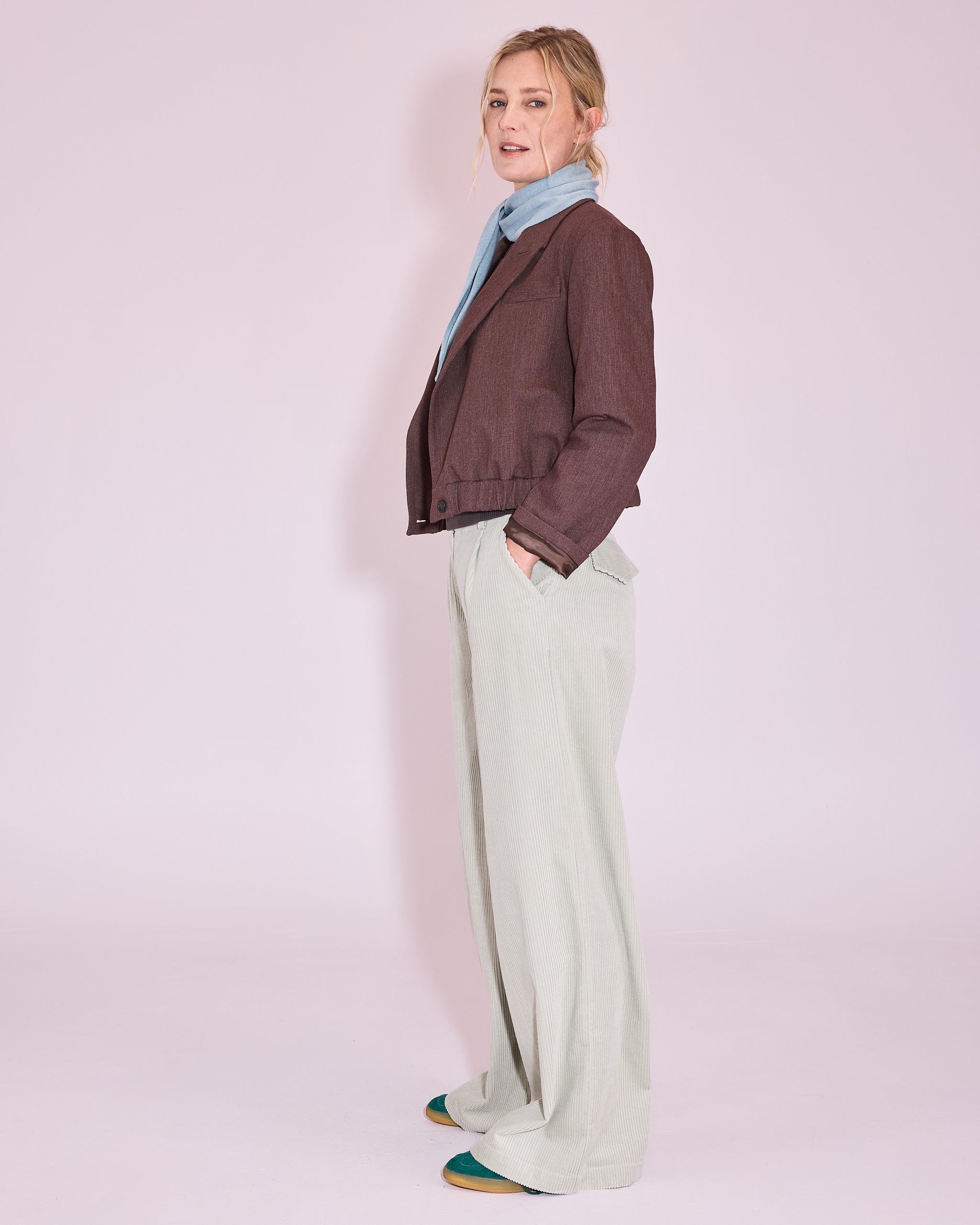 Jay blazer in brown