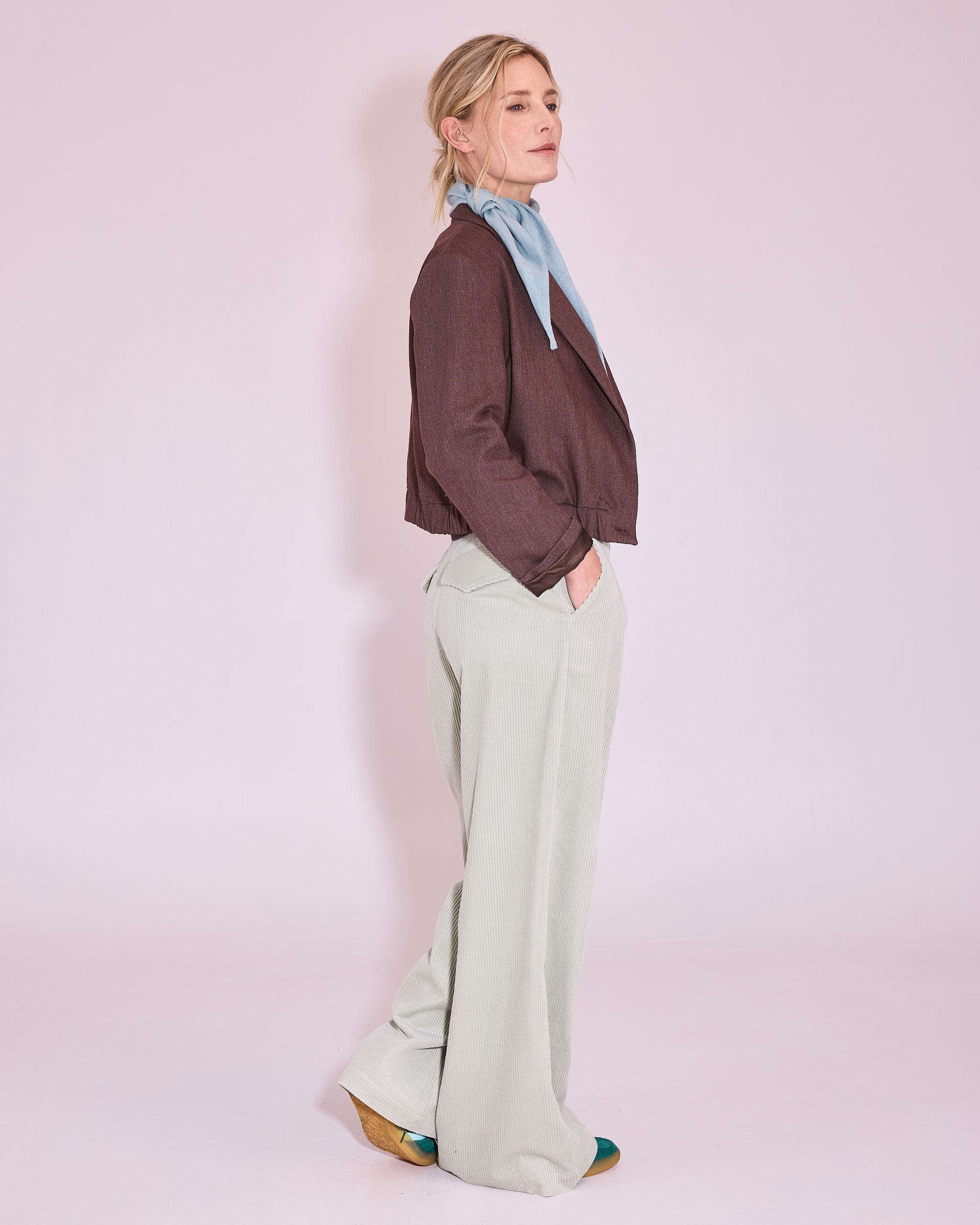 Jay blazer in brown