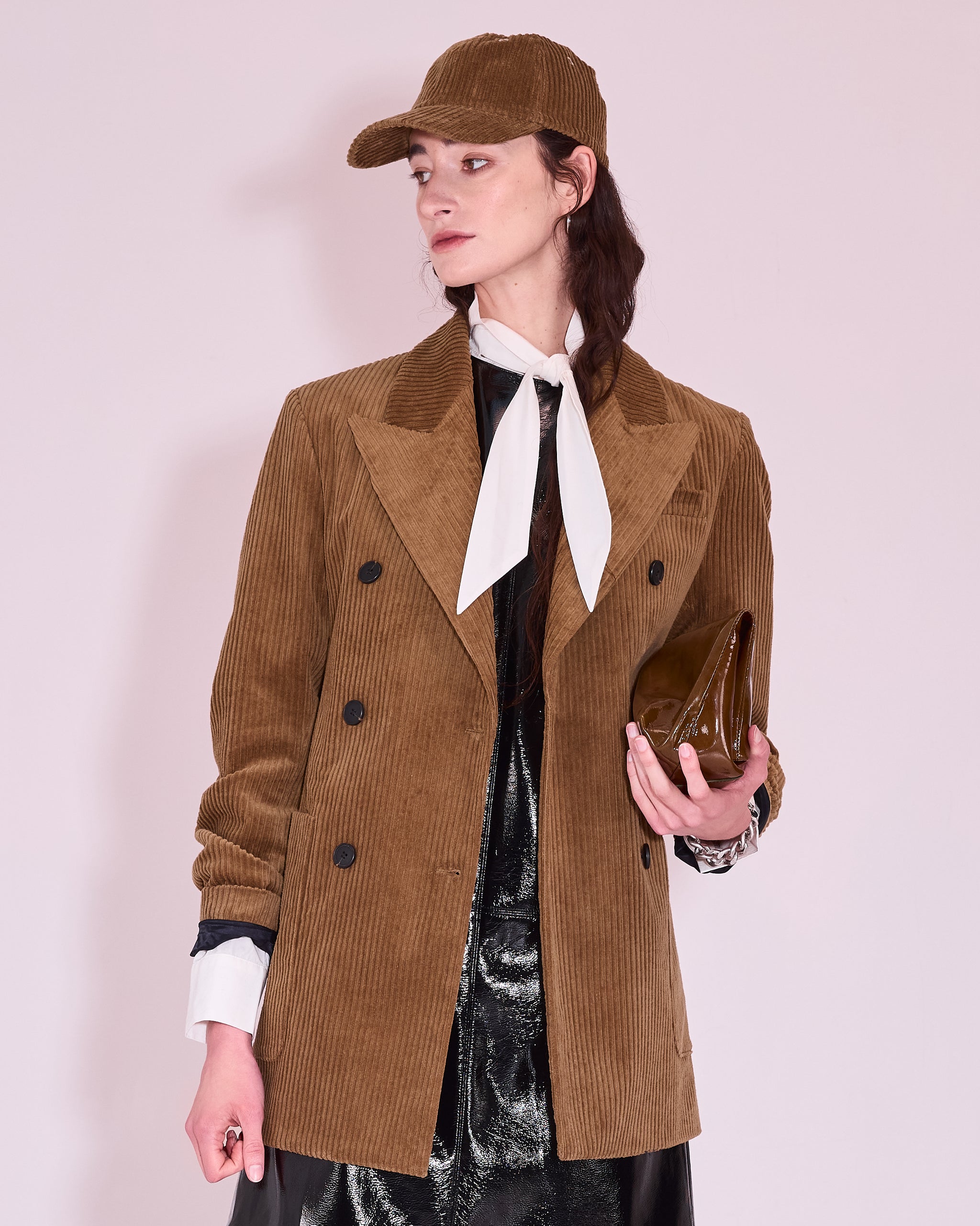 Glenn blazer in cumin heavy corduroy