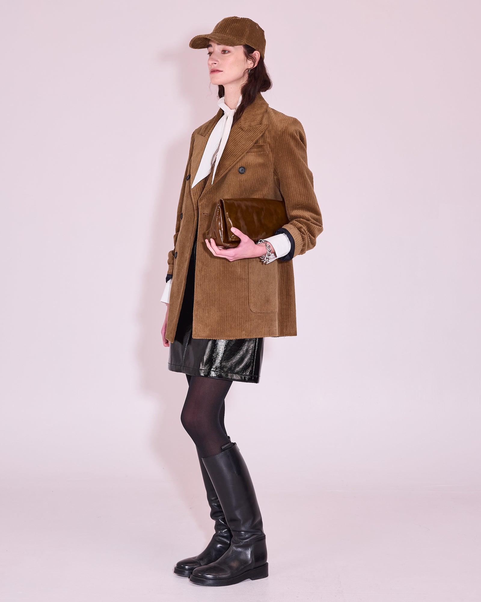Glenn blazer in cumin heavy corduroy