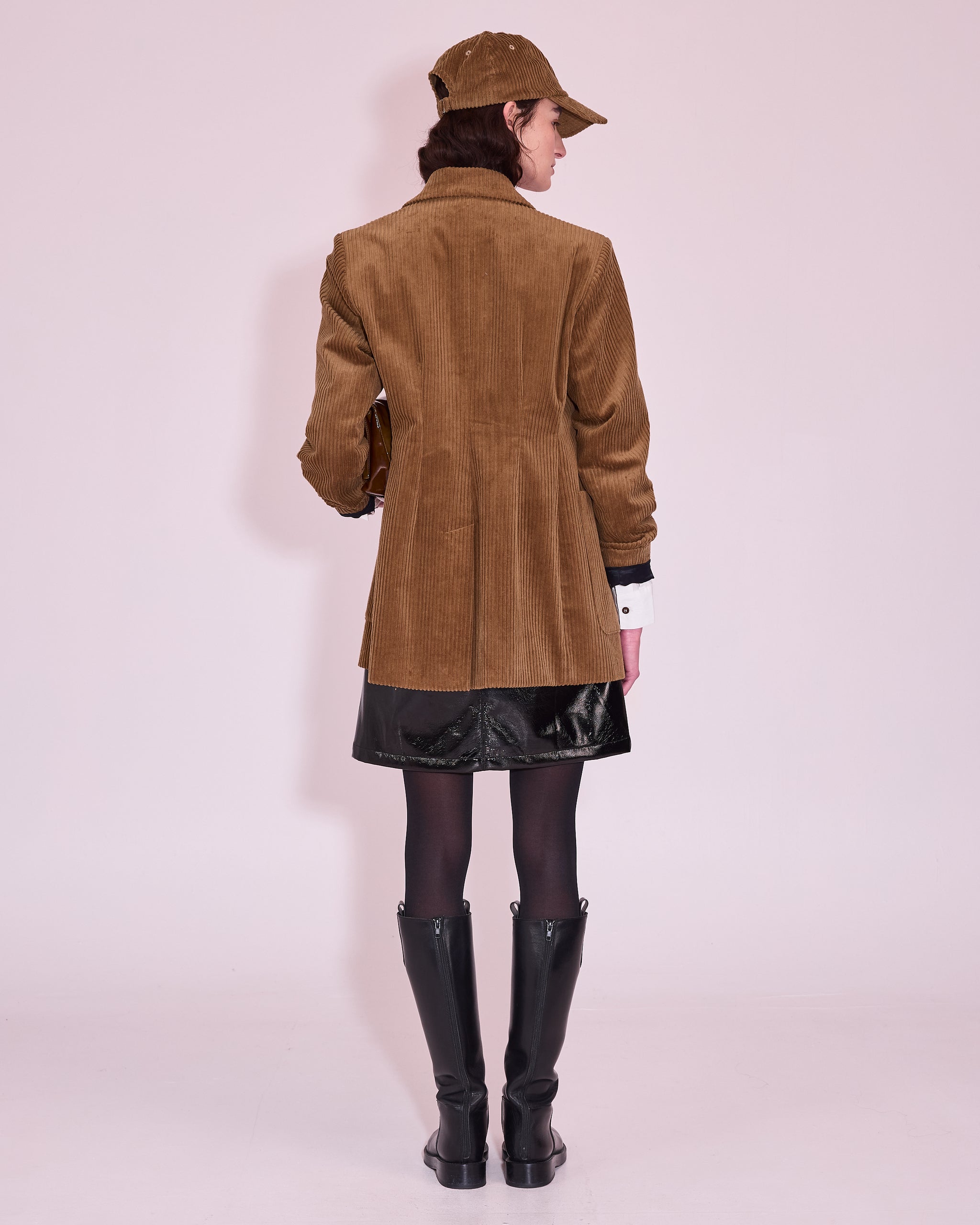 Glenn blazer in cumin heavy corduroy