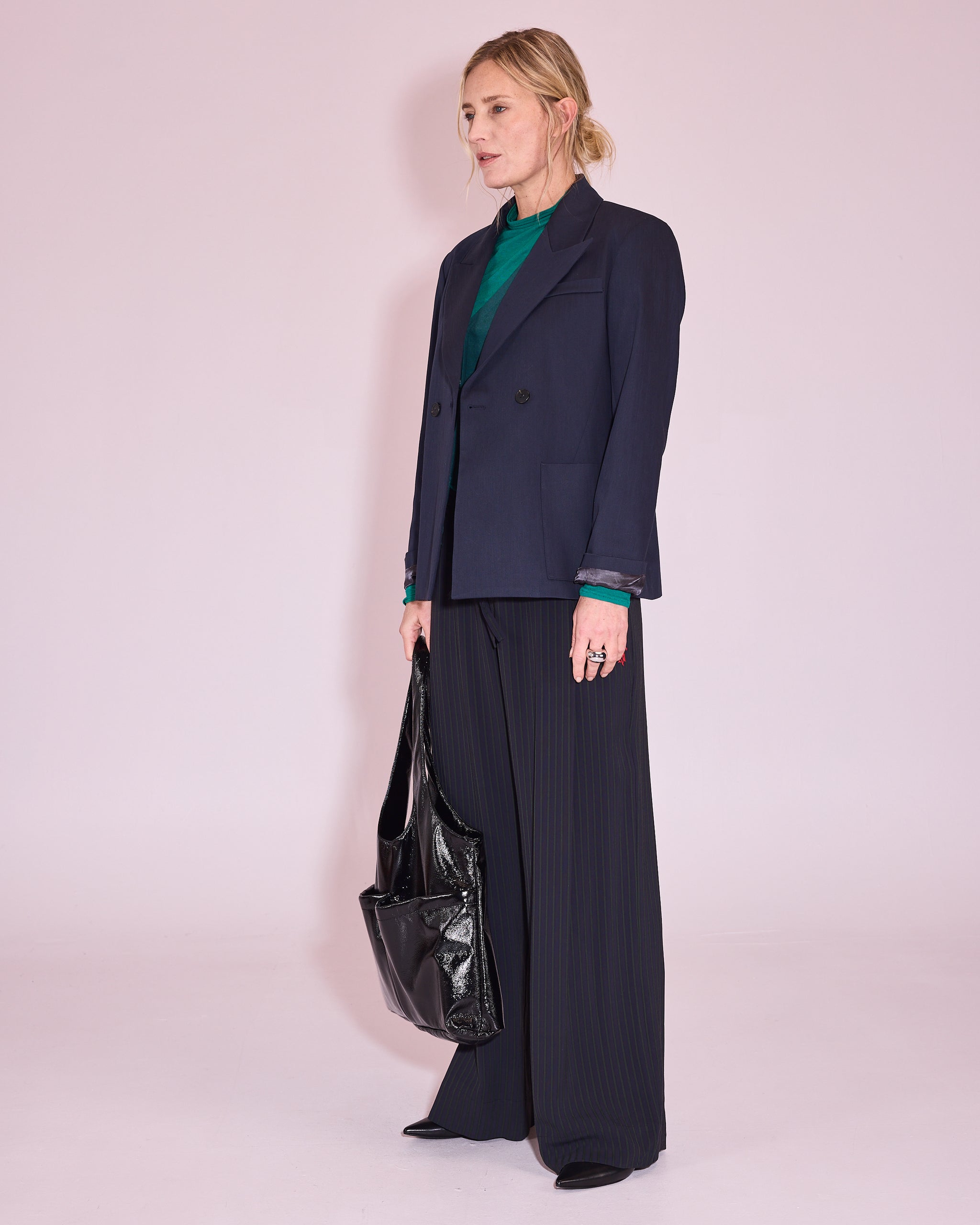 Davos blazer in midnight blue