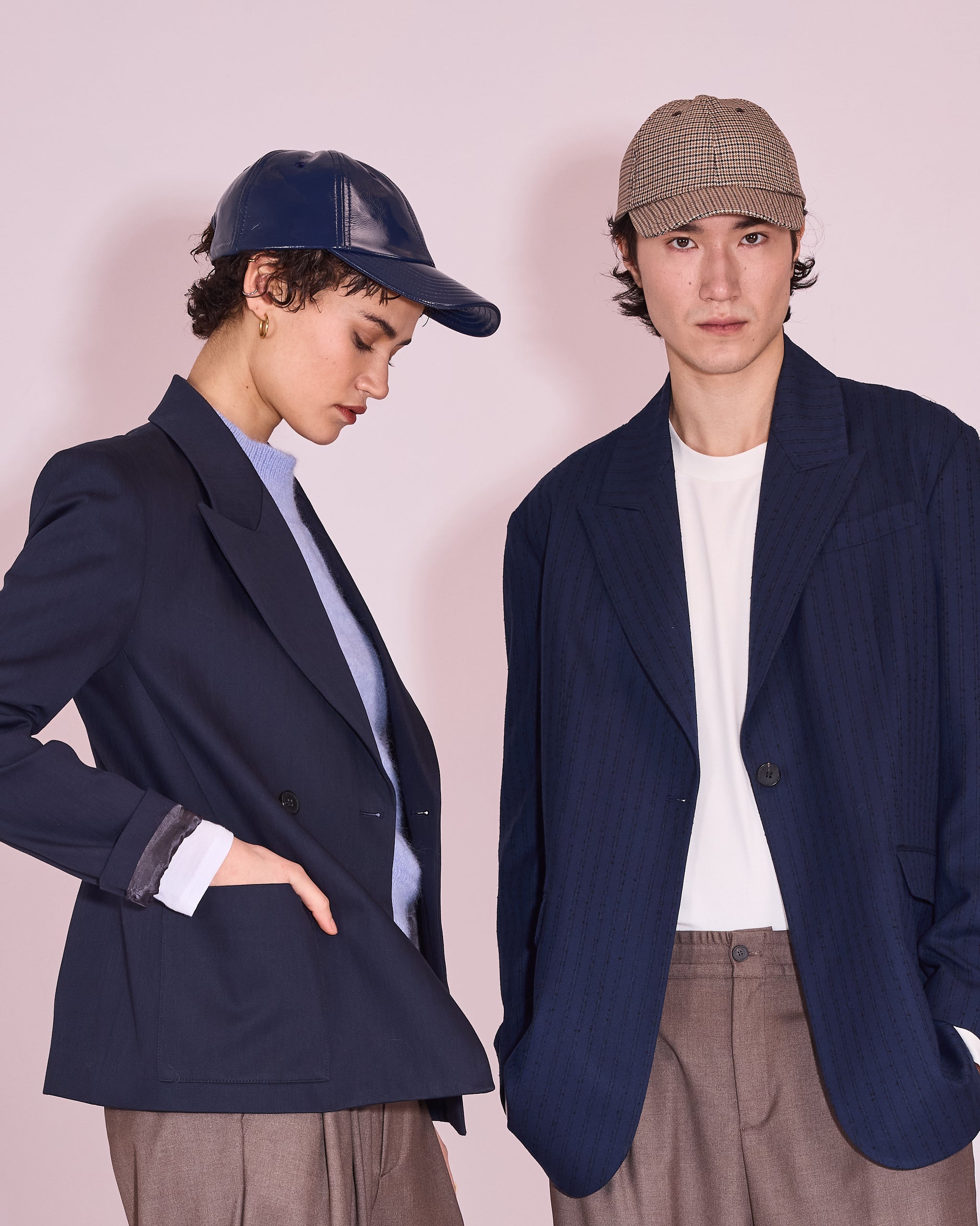 Davos blazer in midnight blue
