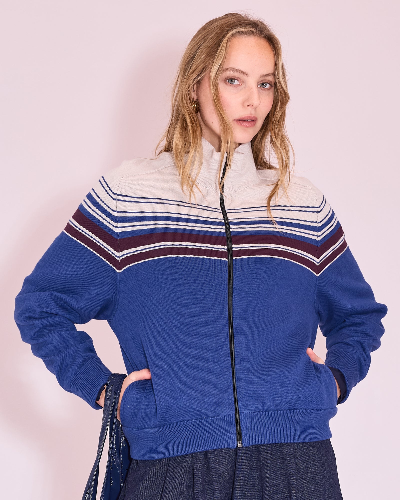 Stickjacke 