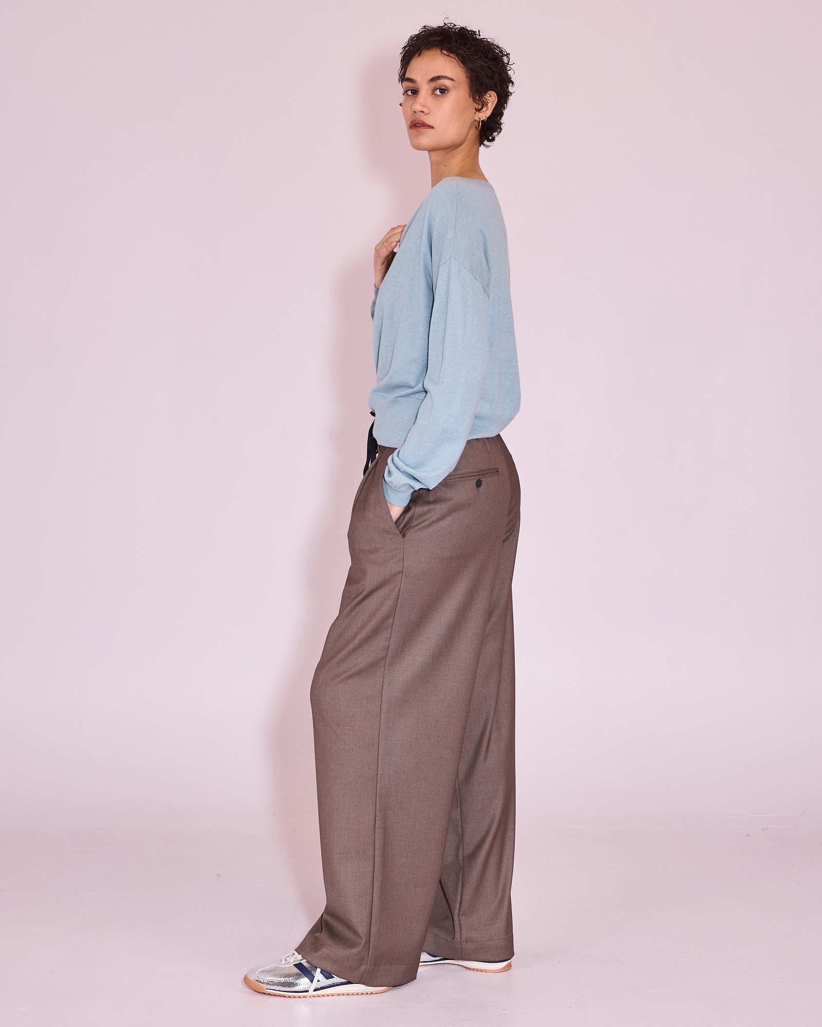 Jinzhou trui in cloud blue
