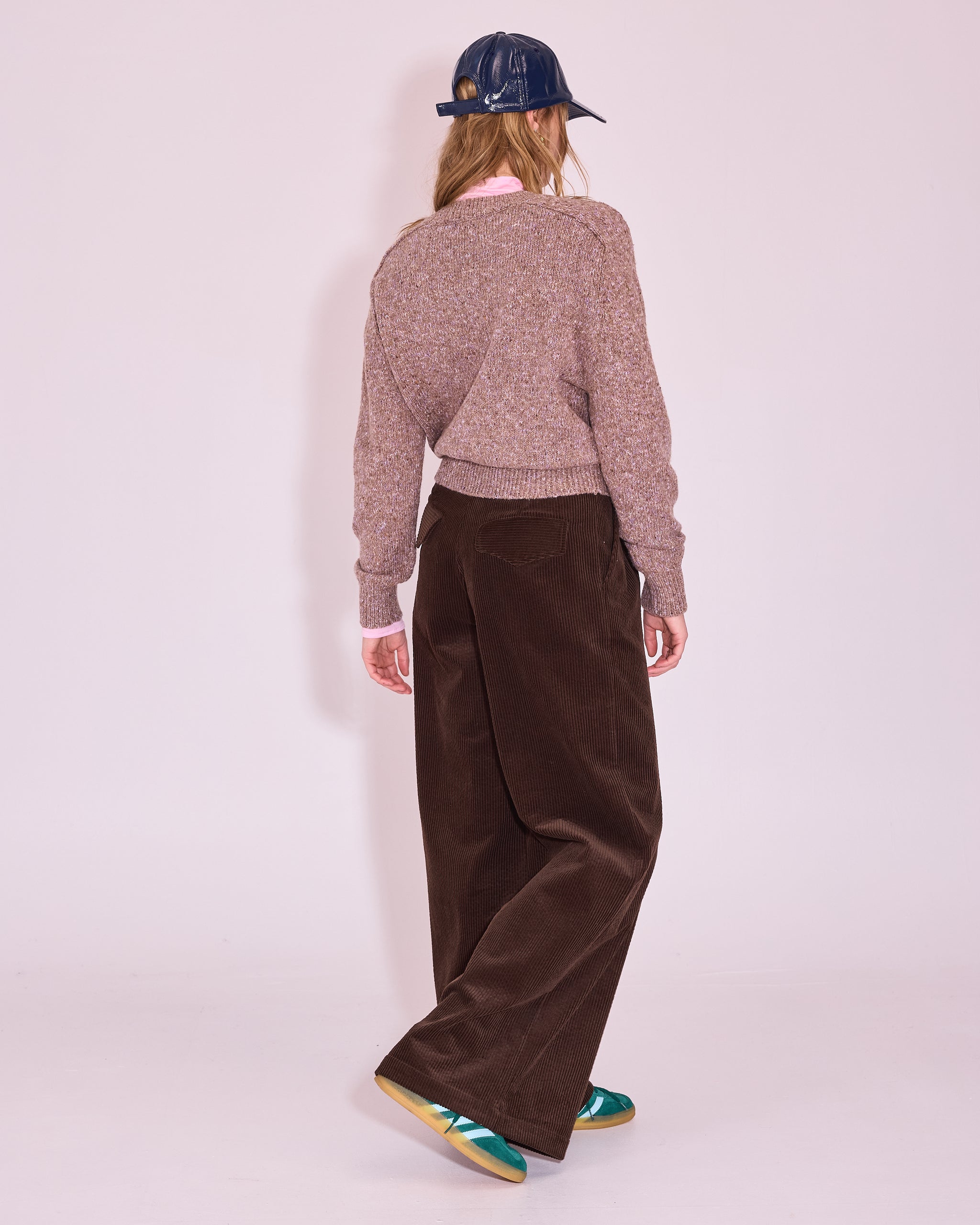 Jerevan trui in nomad / pink lavender