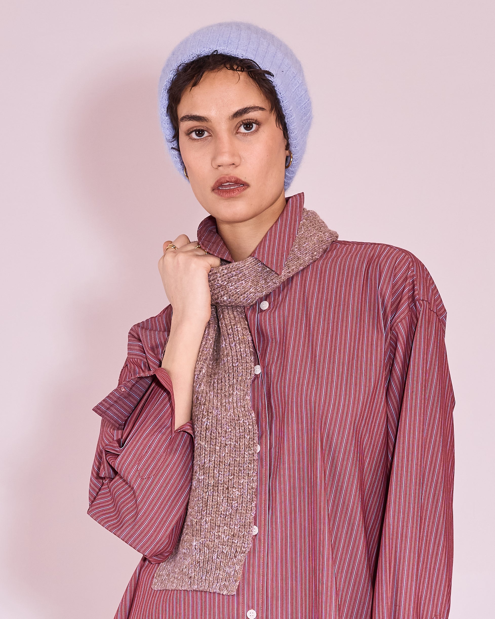 Jelgava sjaal in nomad / pink lavender