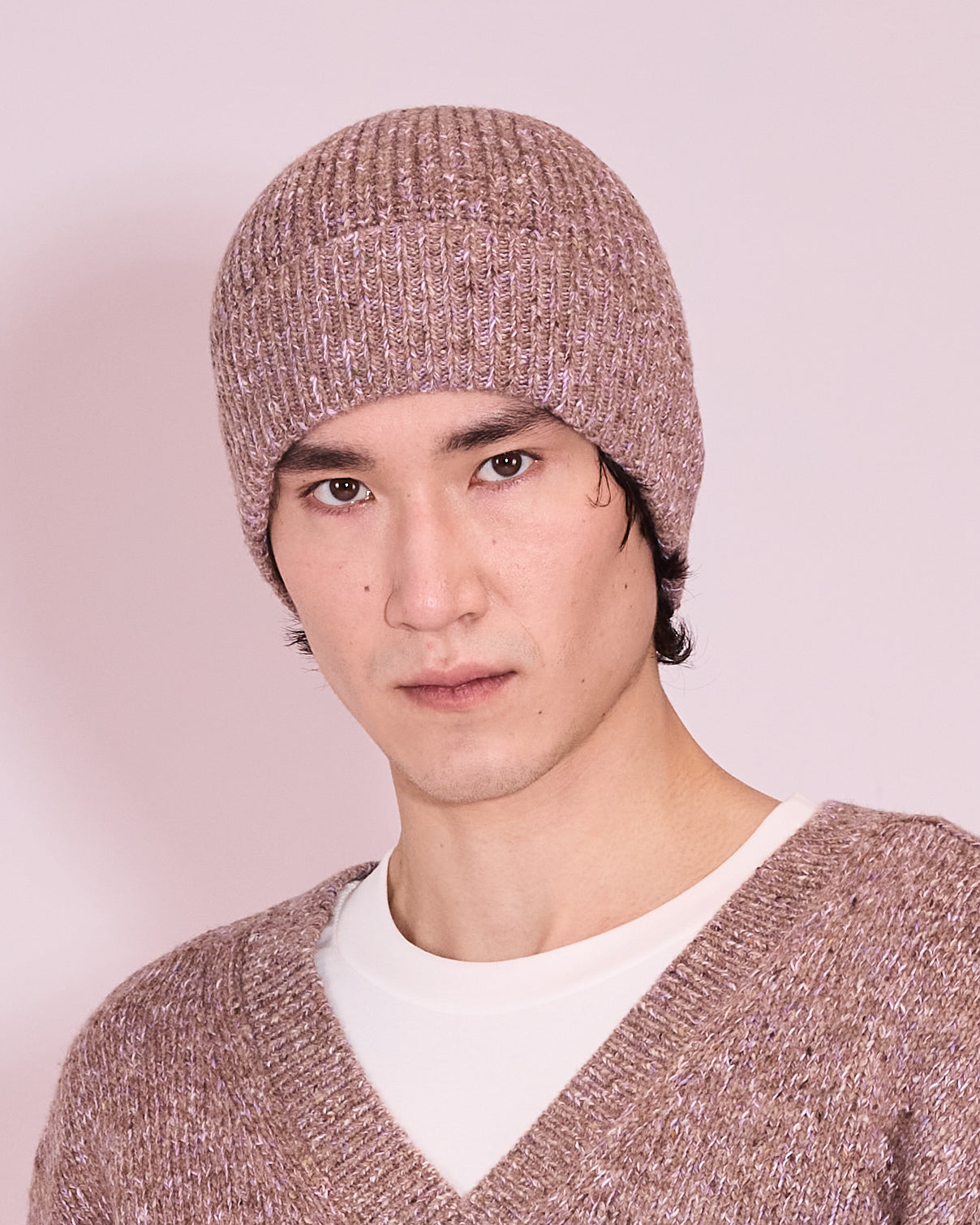Jisp beanie in nomad / pink lavender