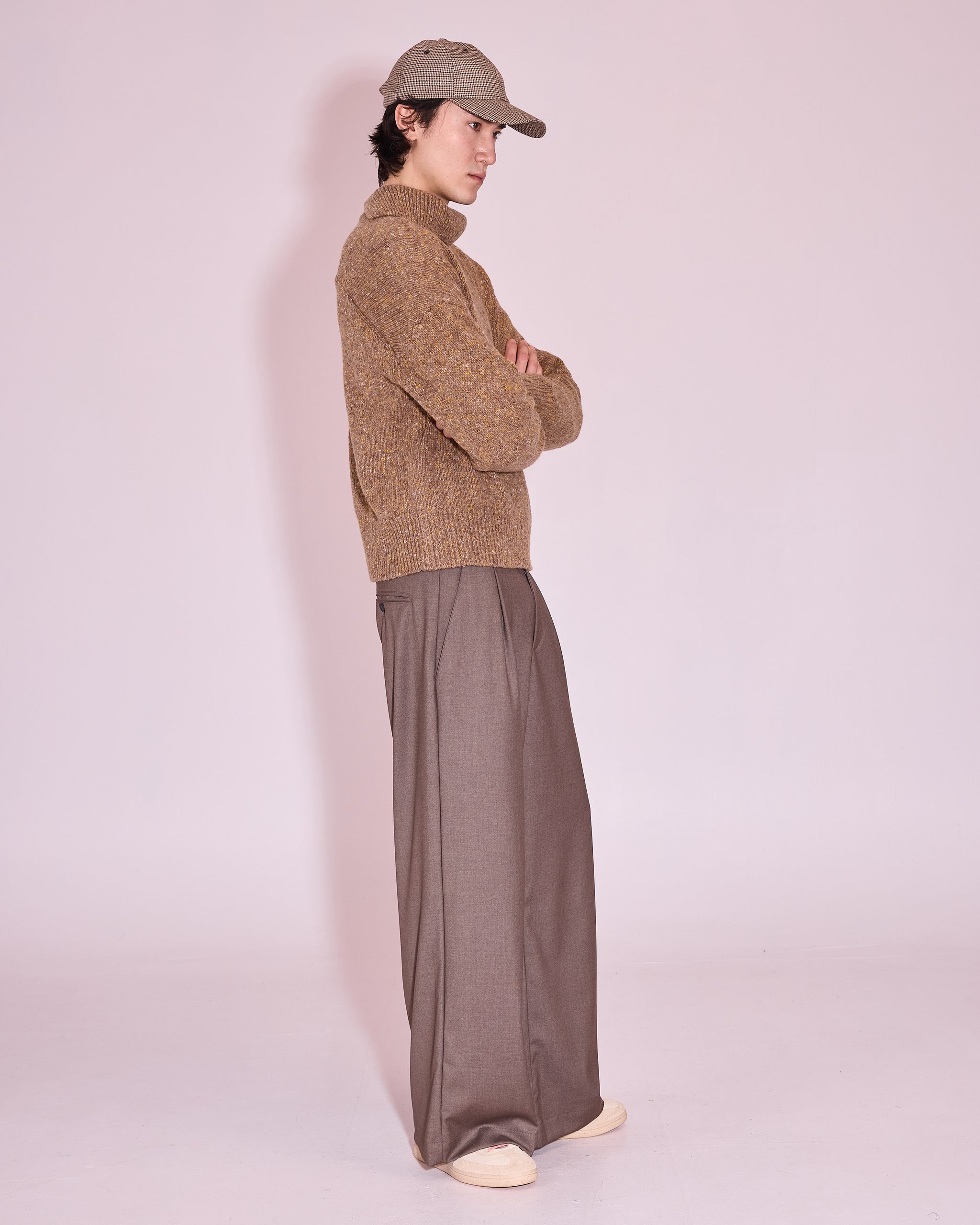 Joure trui in camel / corn
