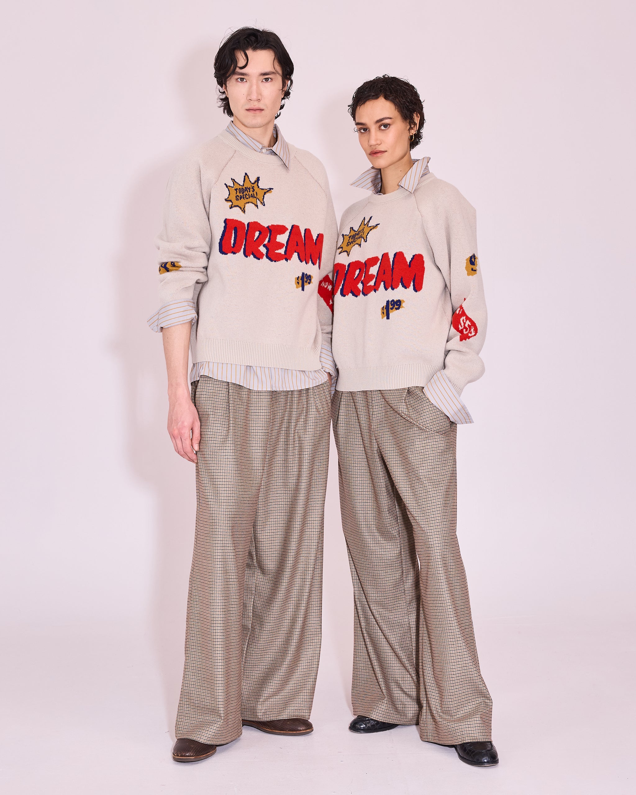 Jasper DREAM jumper in chalk white
