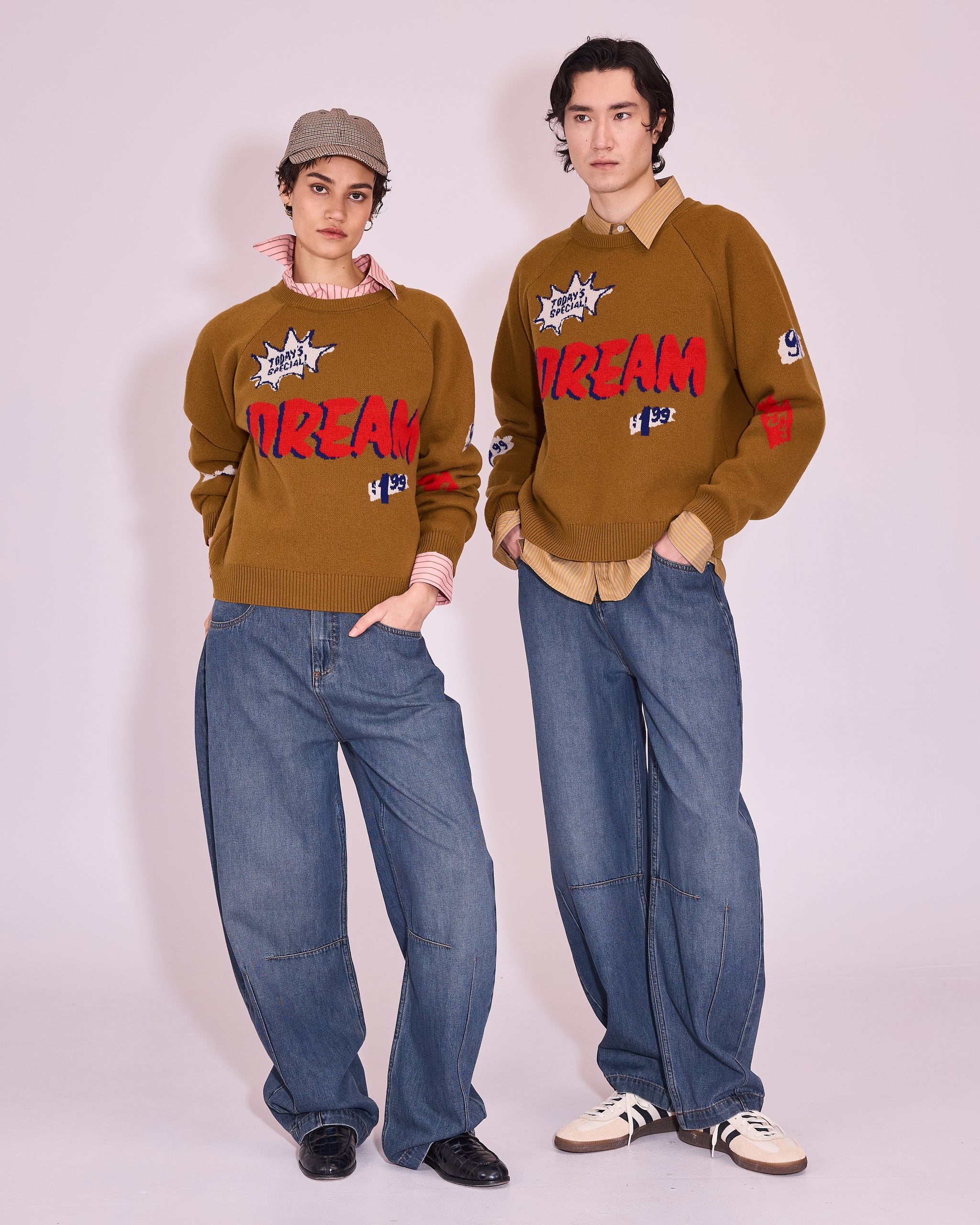Jasper DREAM jumper in golden brown