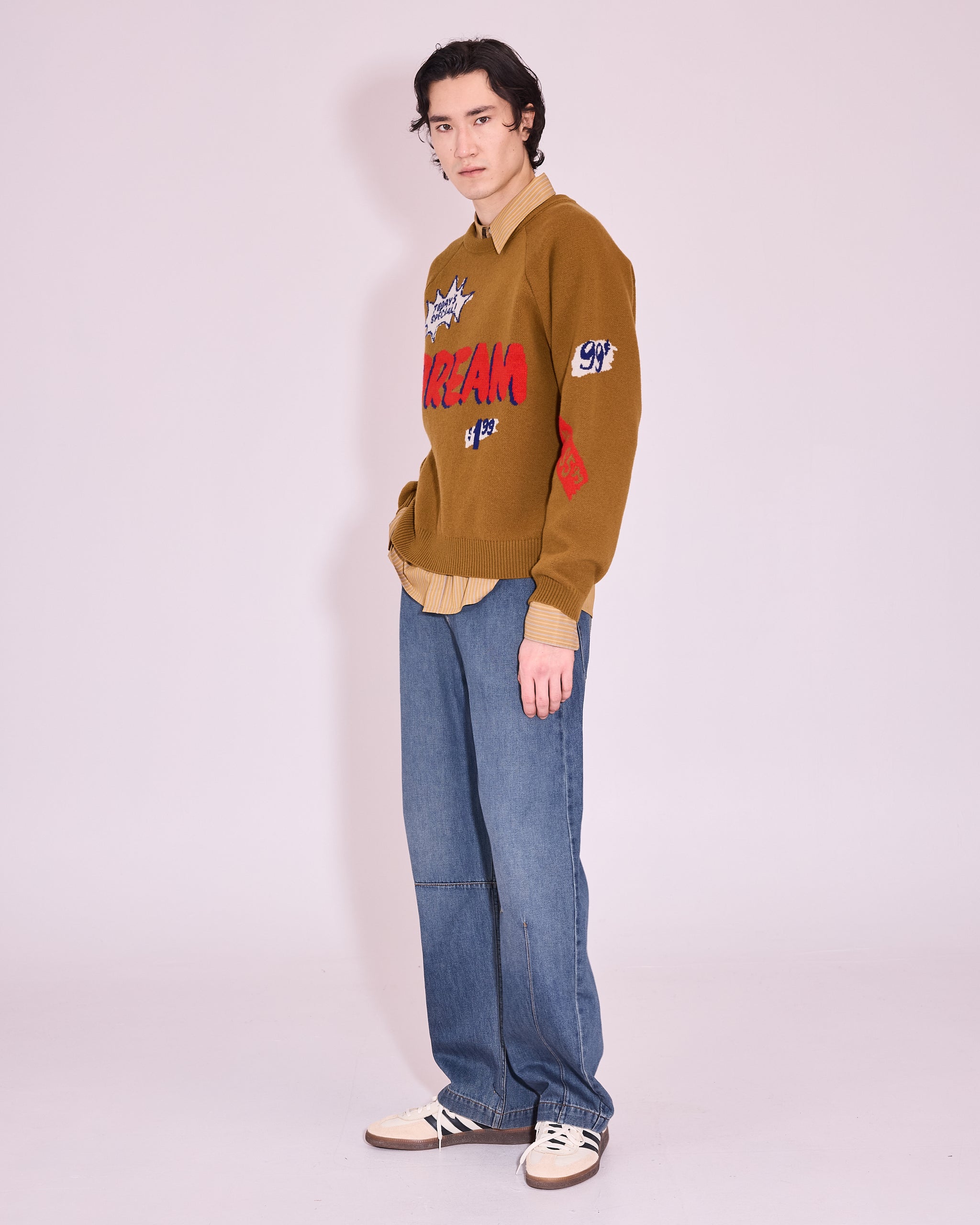 Jasper DREAM jumper in golden brown