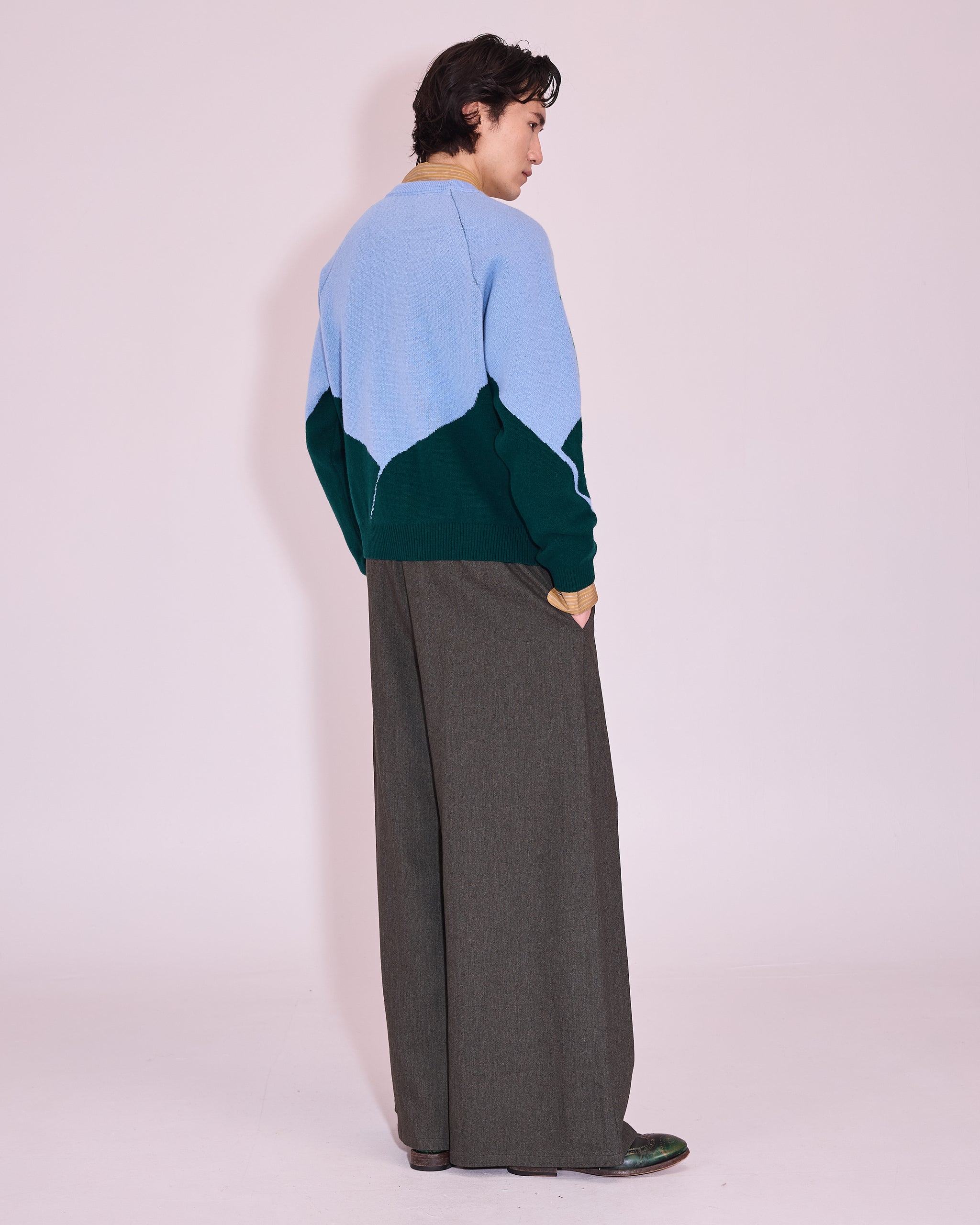 Jeumont trui in powder blue