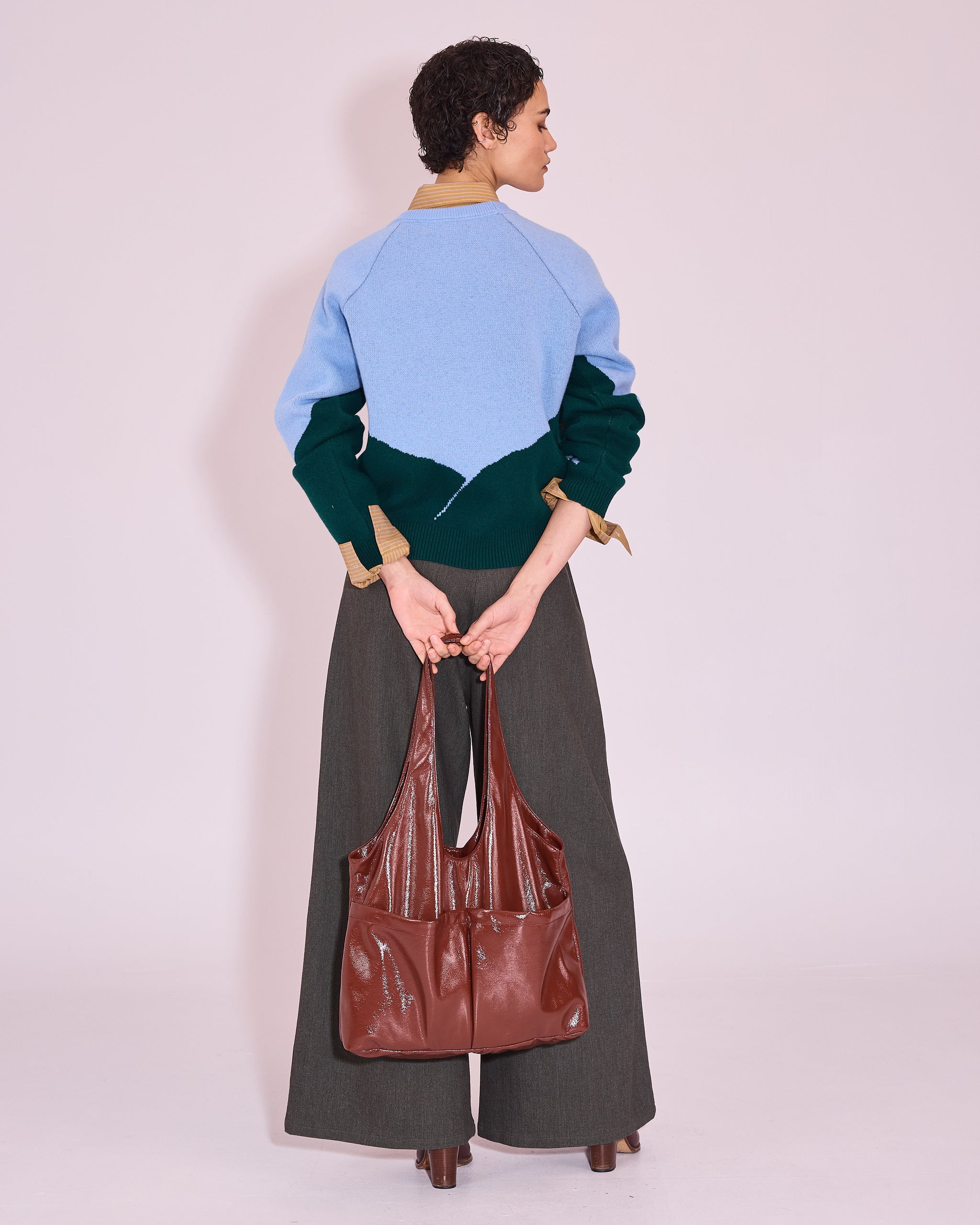 Jeumont trui in powder blue