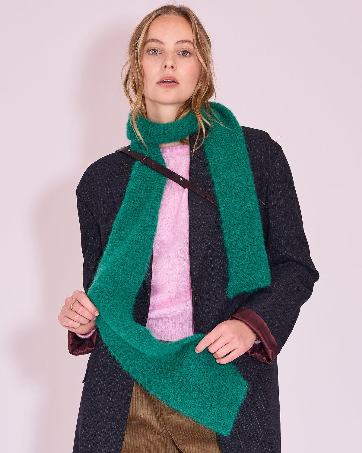 Jensum sjaal in emerald