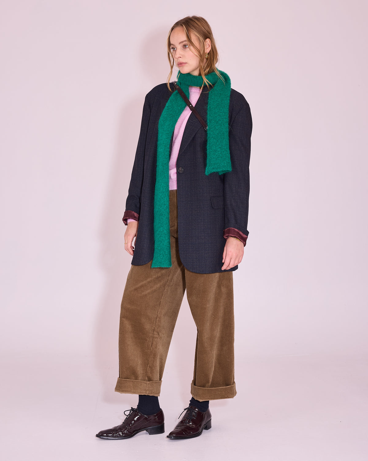 Jensum sjaal in emerald