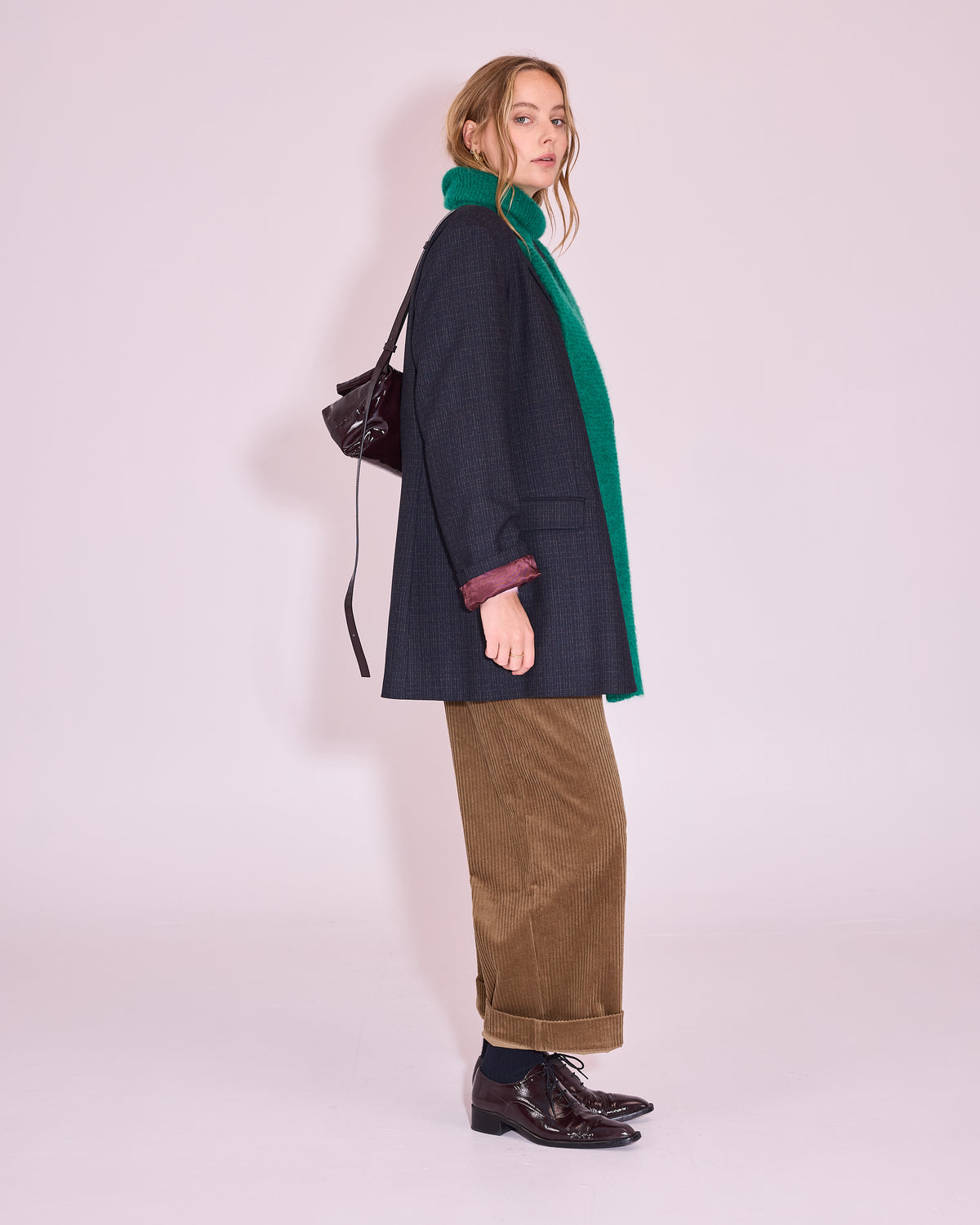 Jensum sjaal in emerald