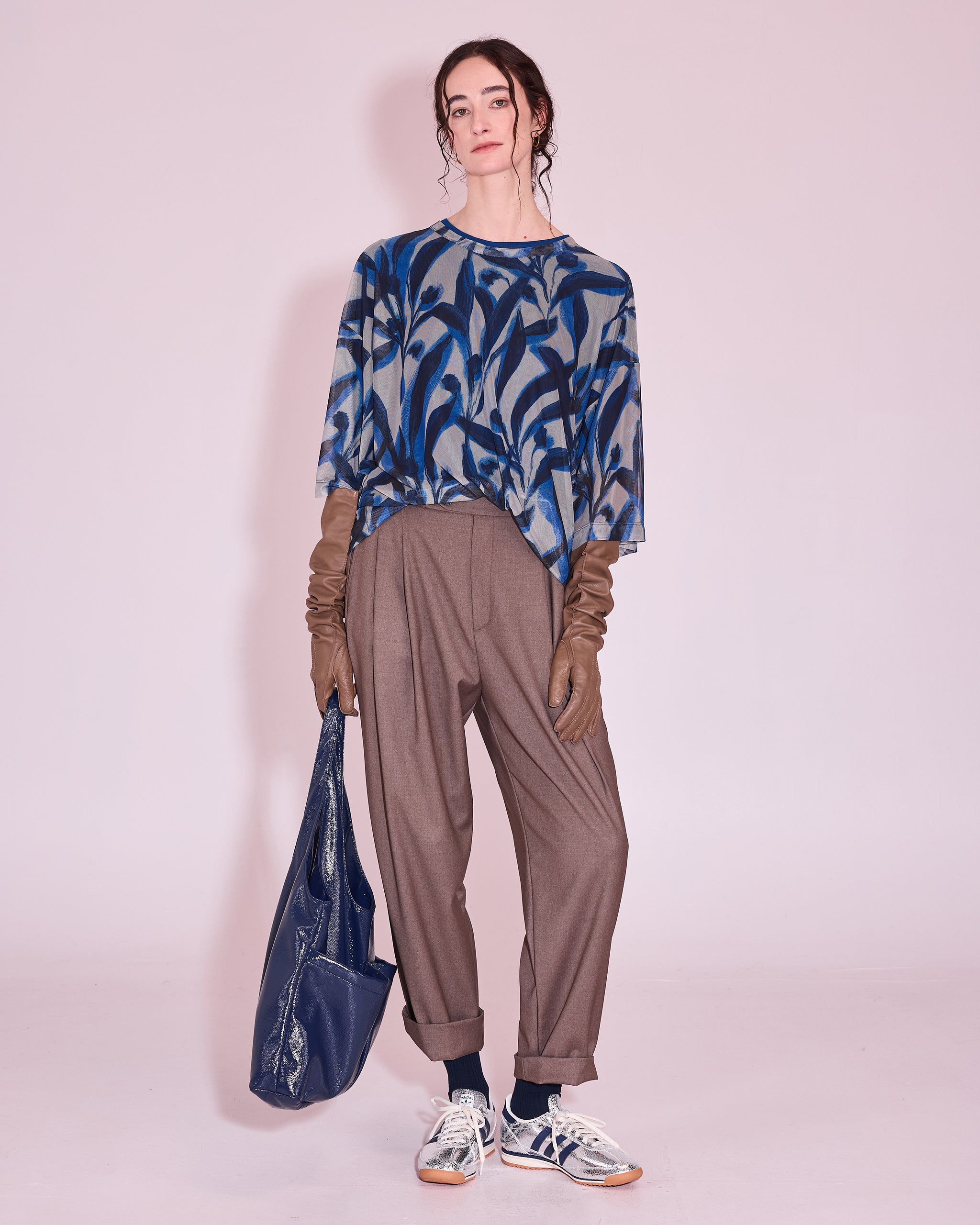 Jérome broek in taupe melee