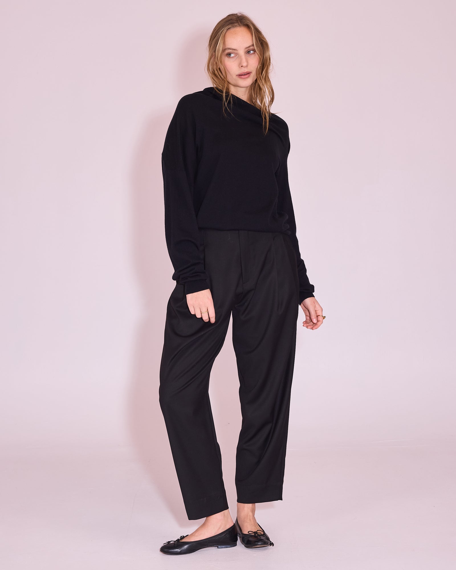 Jérome trousers in black