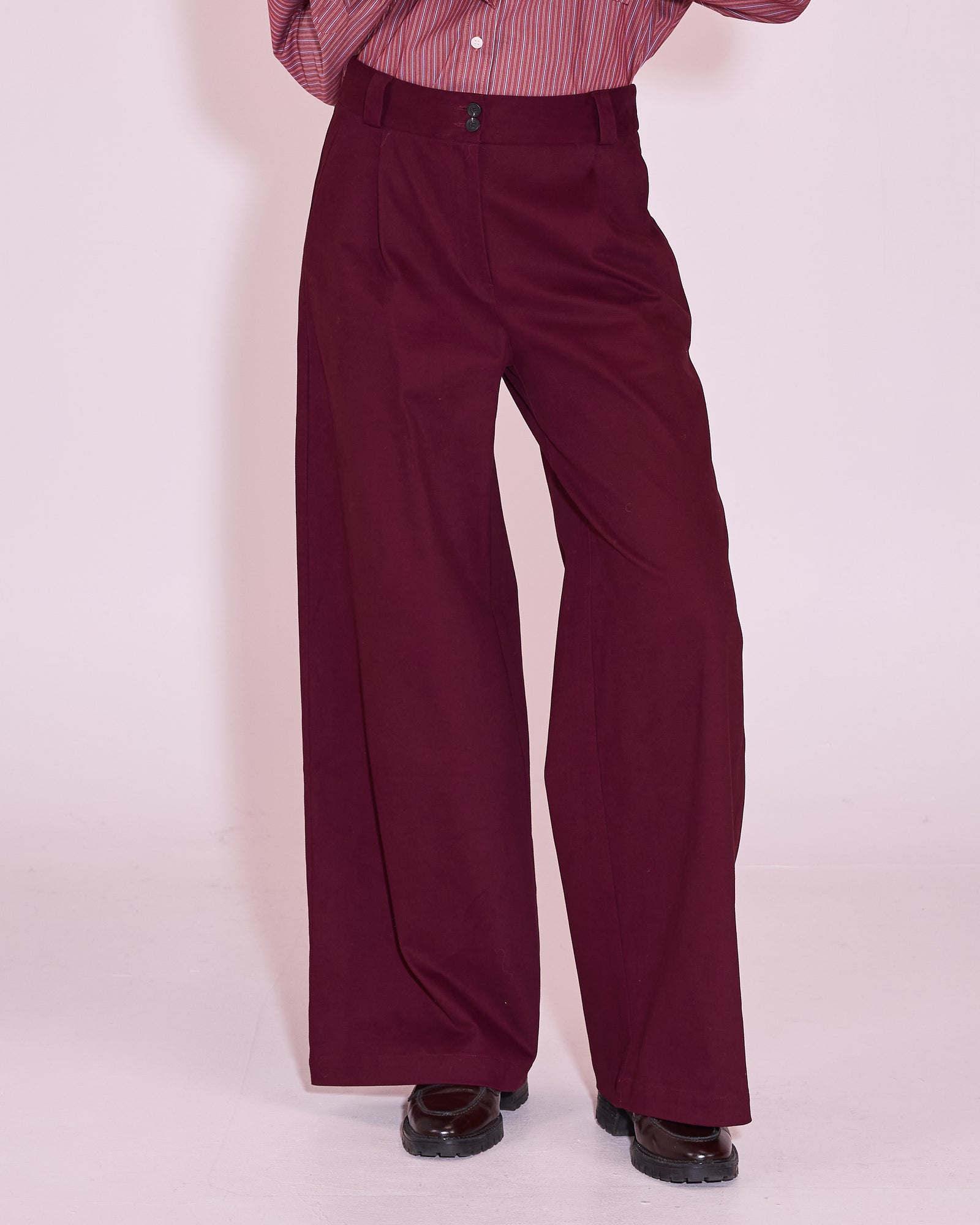 Zoella broek in merlot