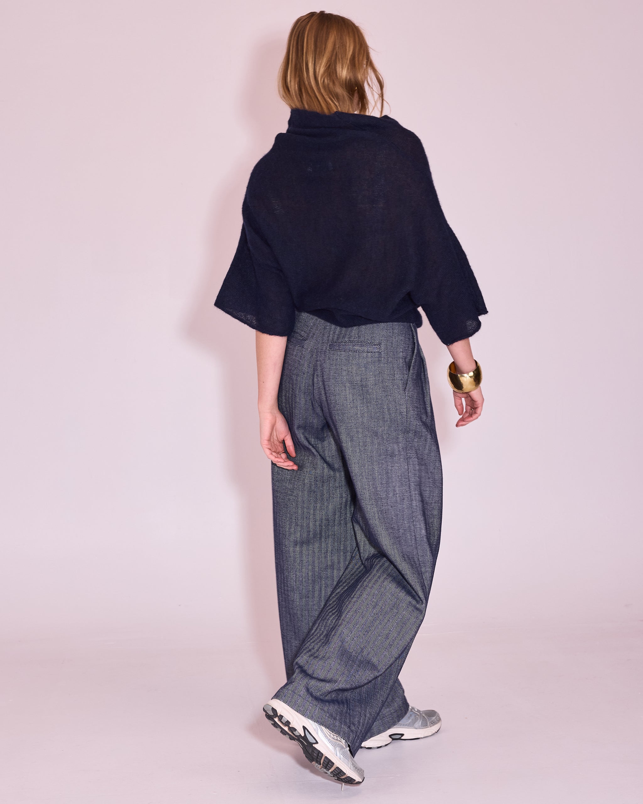 Guy trousers in academy blue