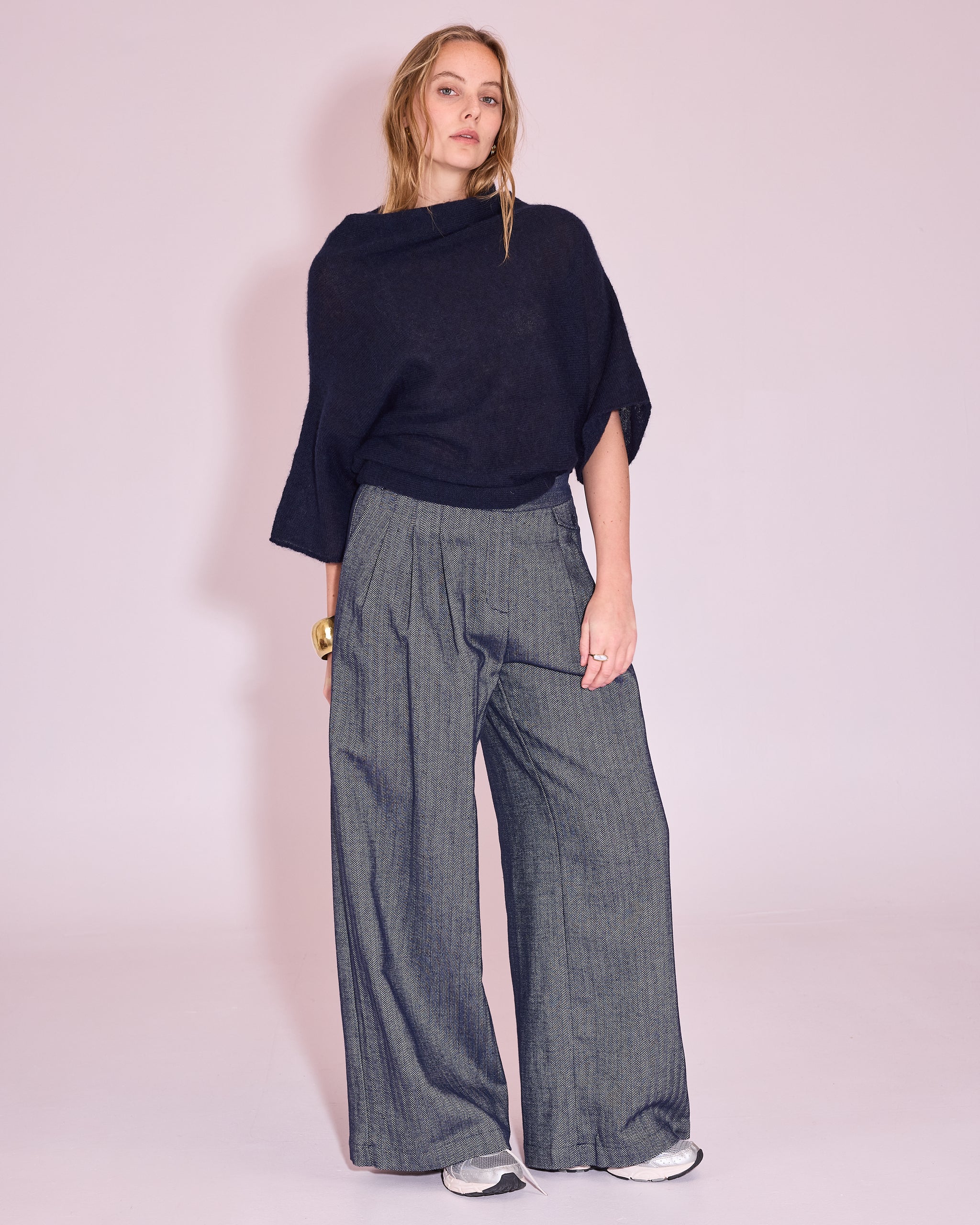 Guy trousers in academy blue