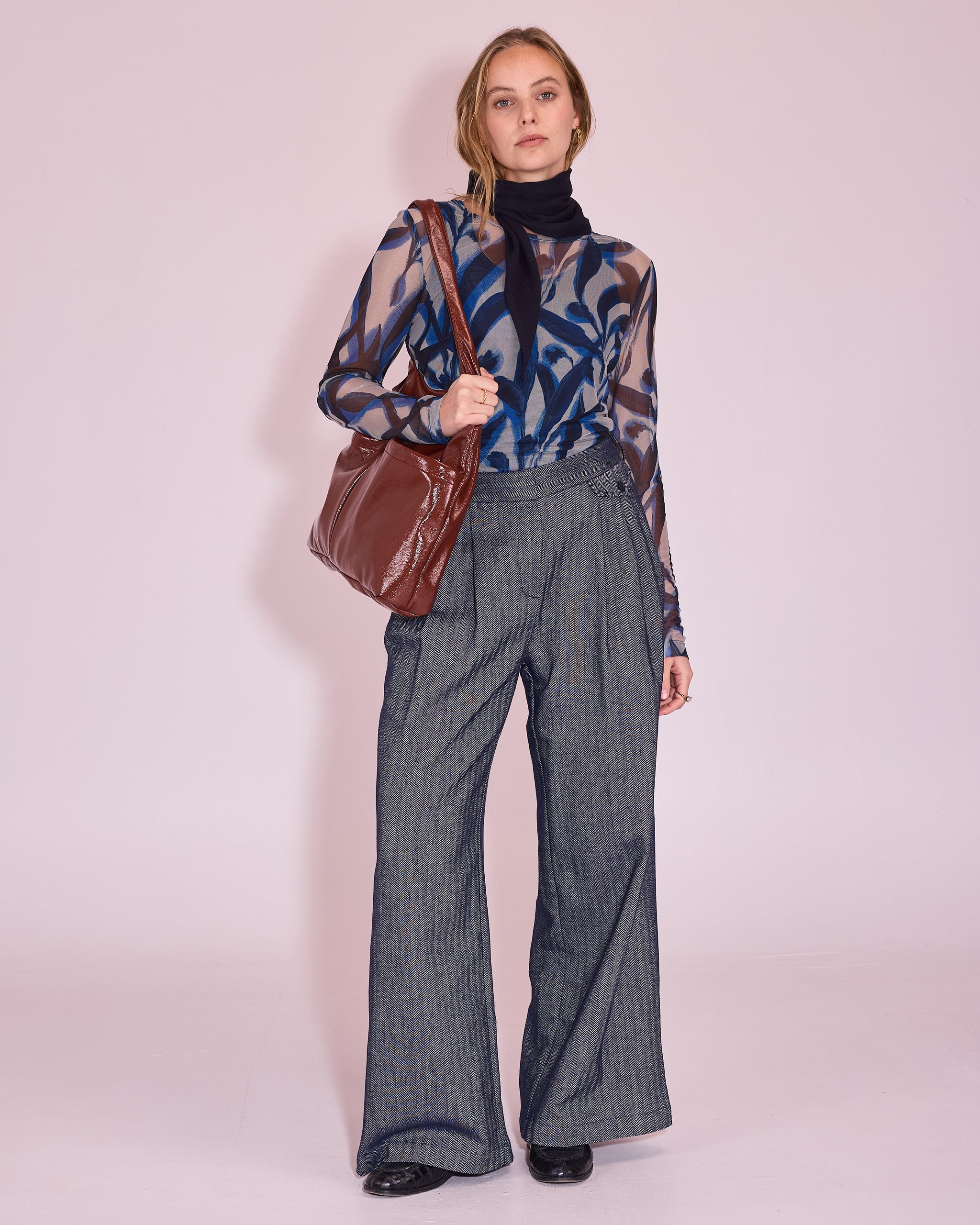 Guy trousers in academy blue