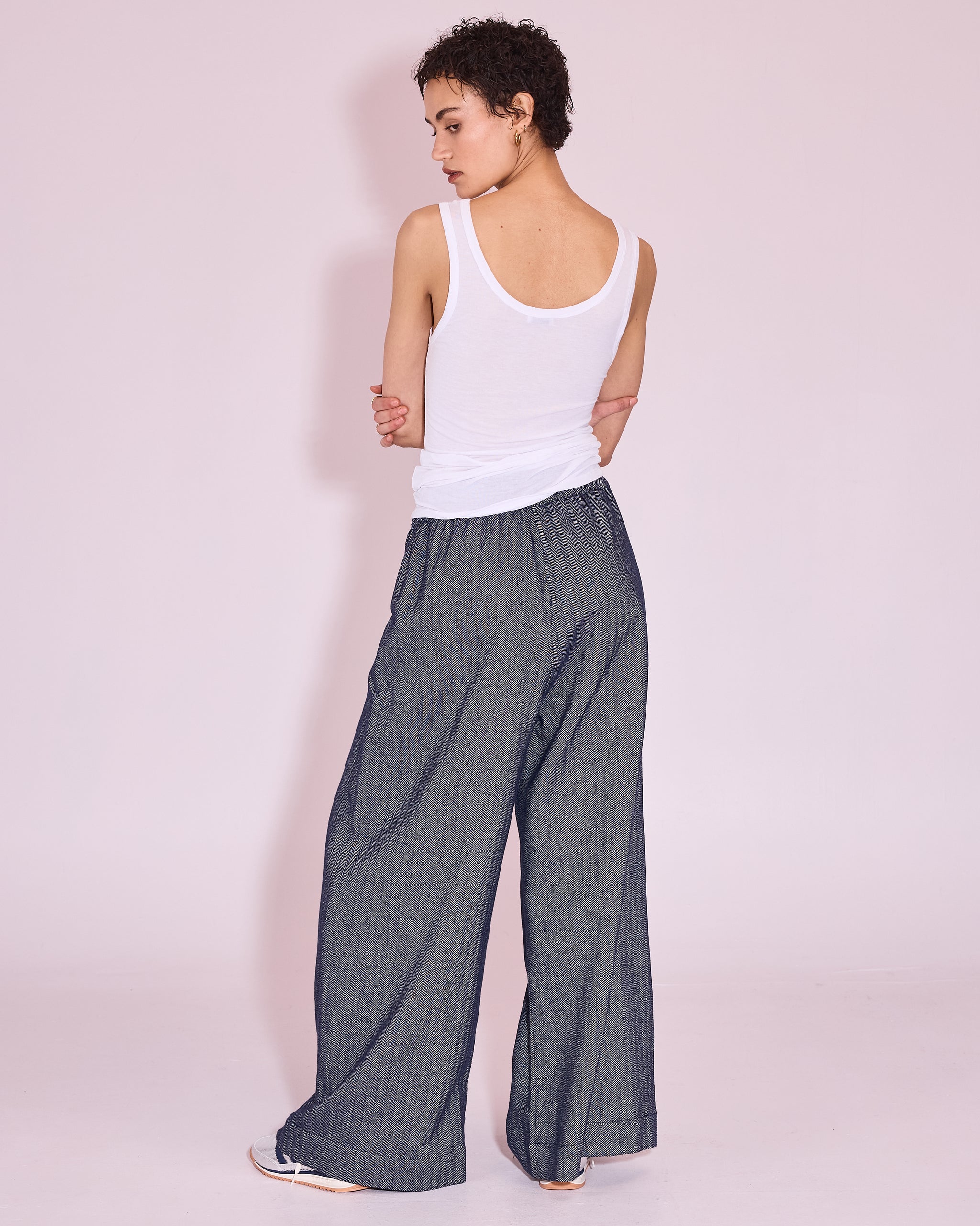 Freddy trousers in academy blue