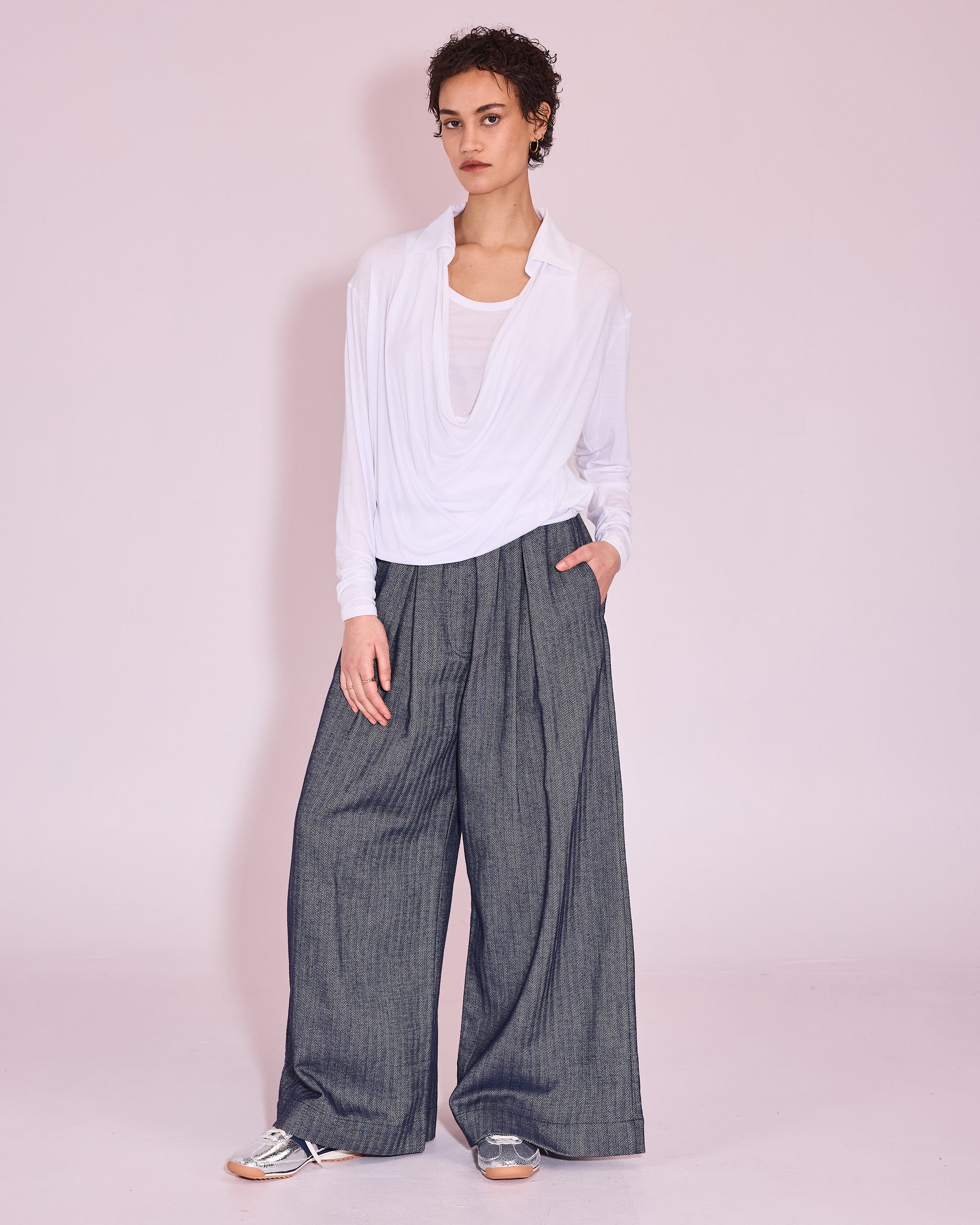 Freddy trousers in academy blue