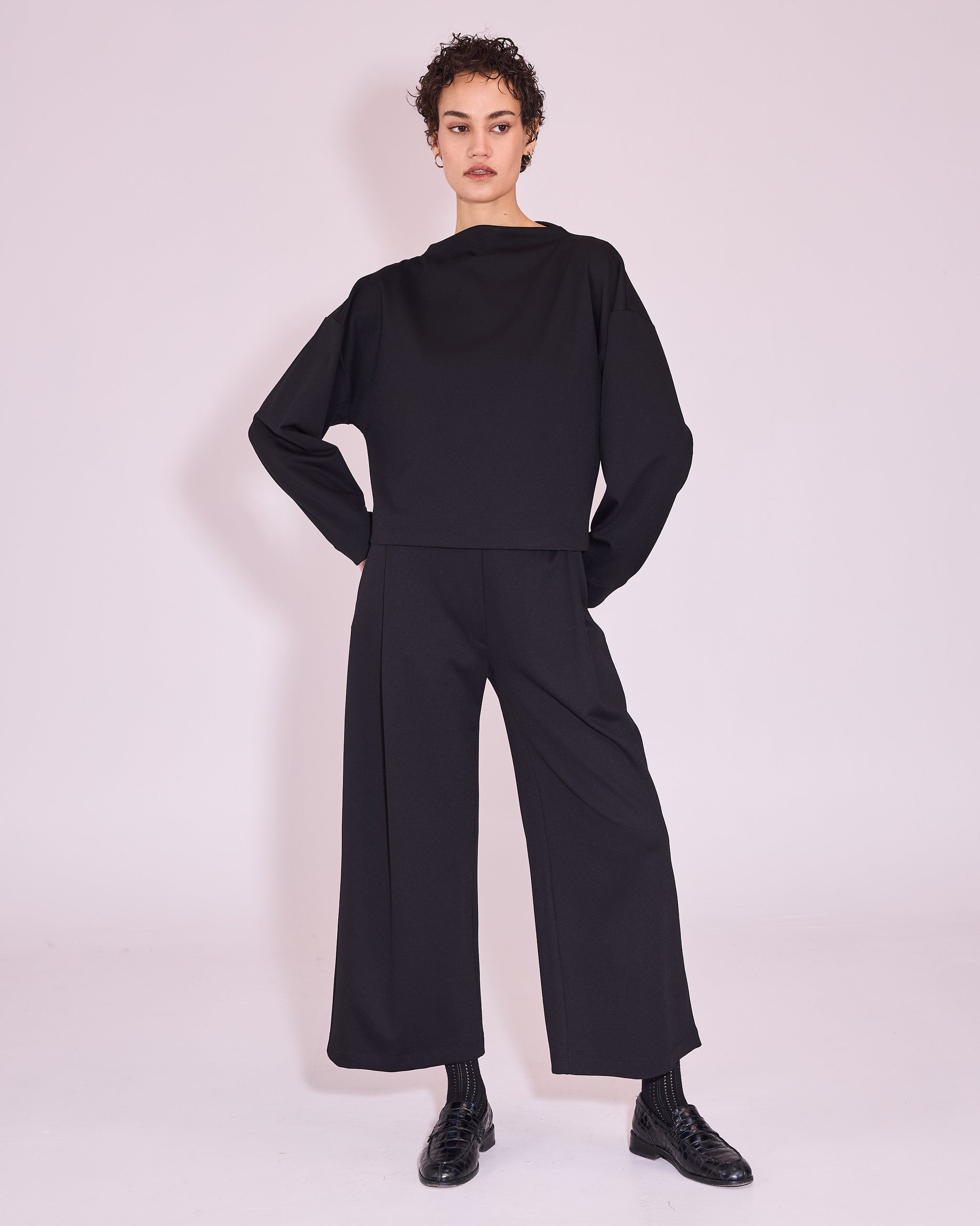 Walter broek in black