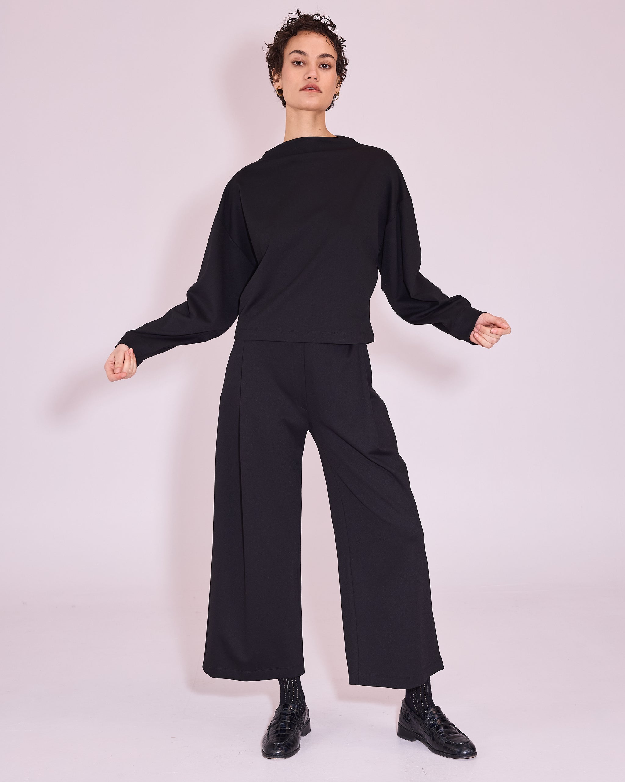 Walter broek in black