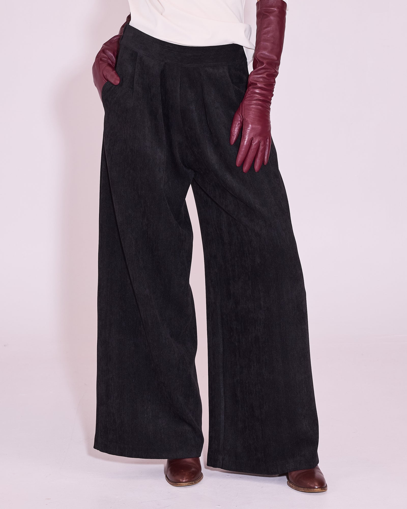 Egbert broek in black