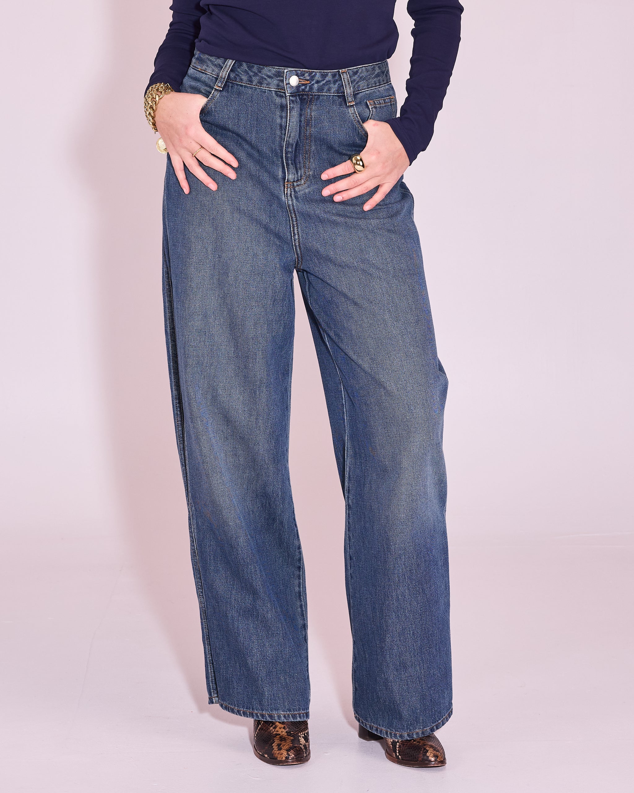 Jayden jeans in deep dive denim