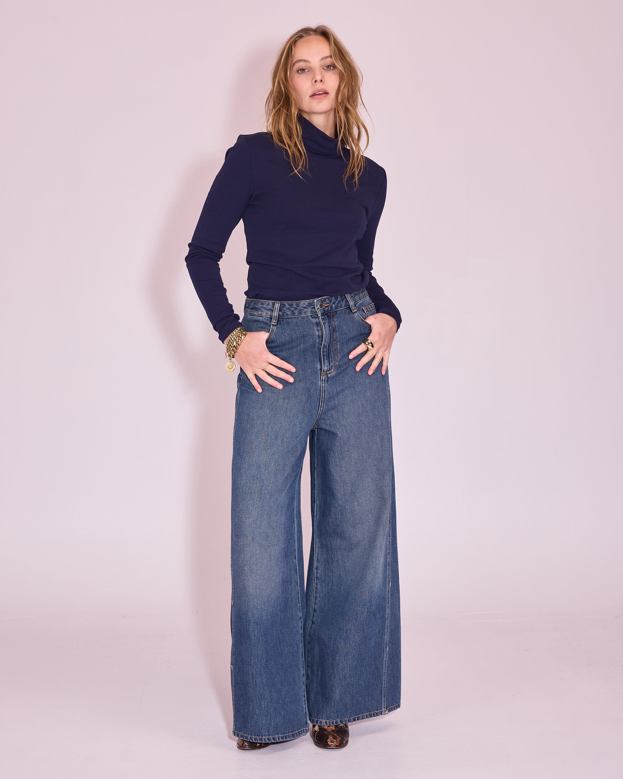 Jayden jeans in deep dive denim