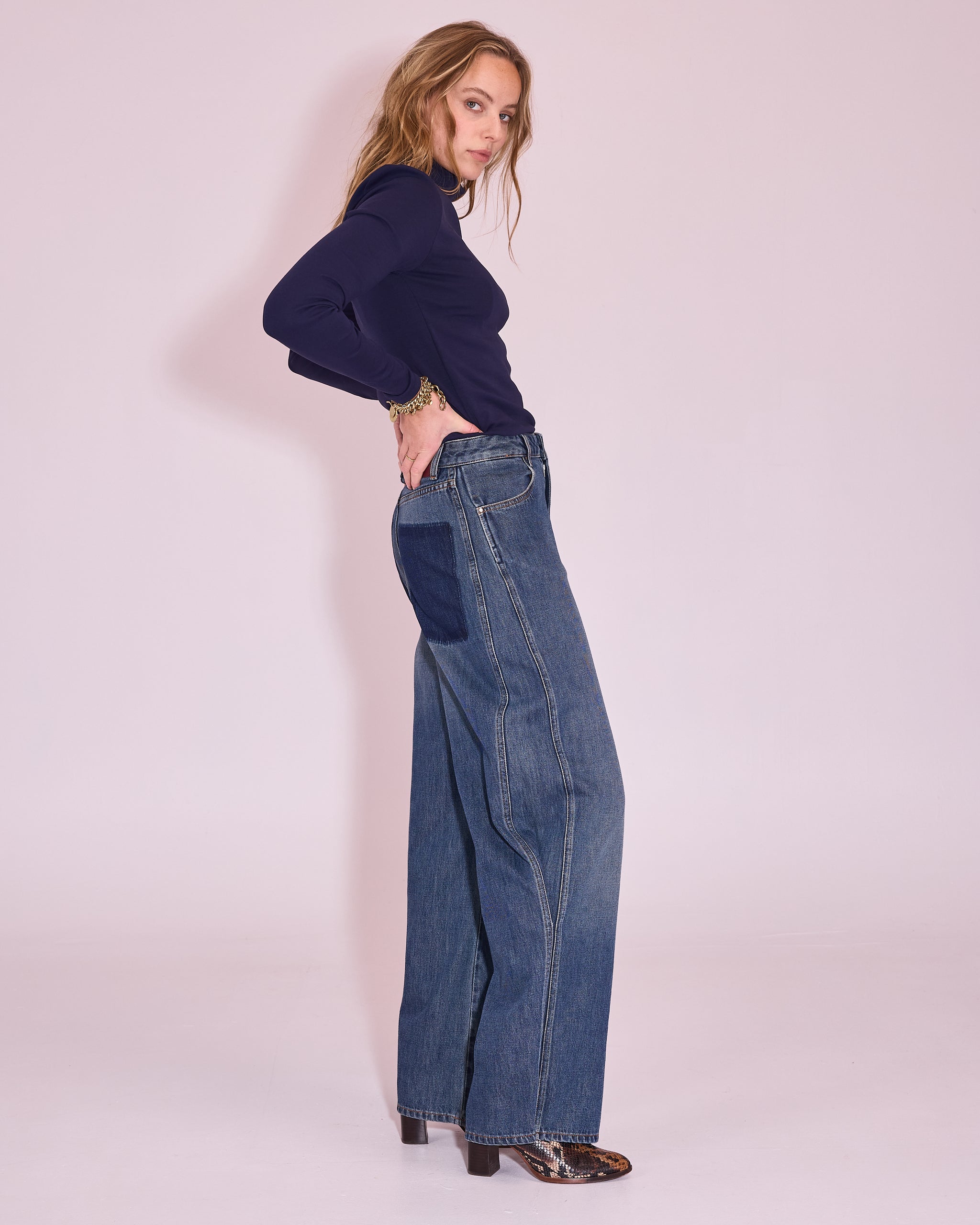 Jayden jeans in deep dive denim