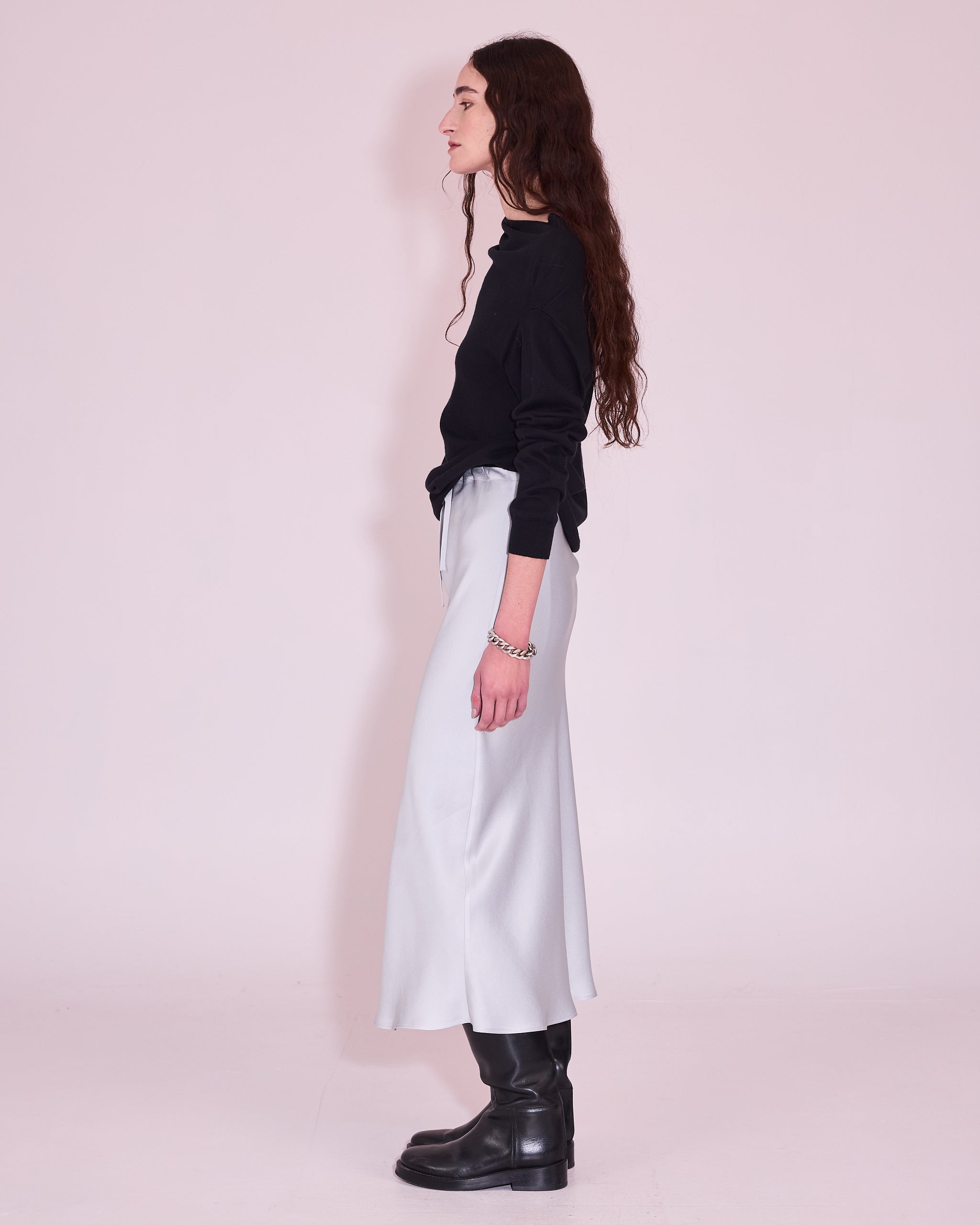 Hinda rok in silver