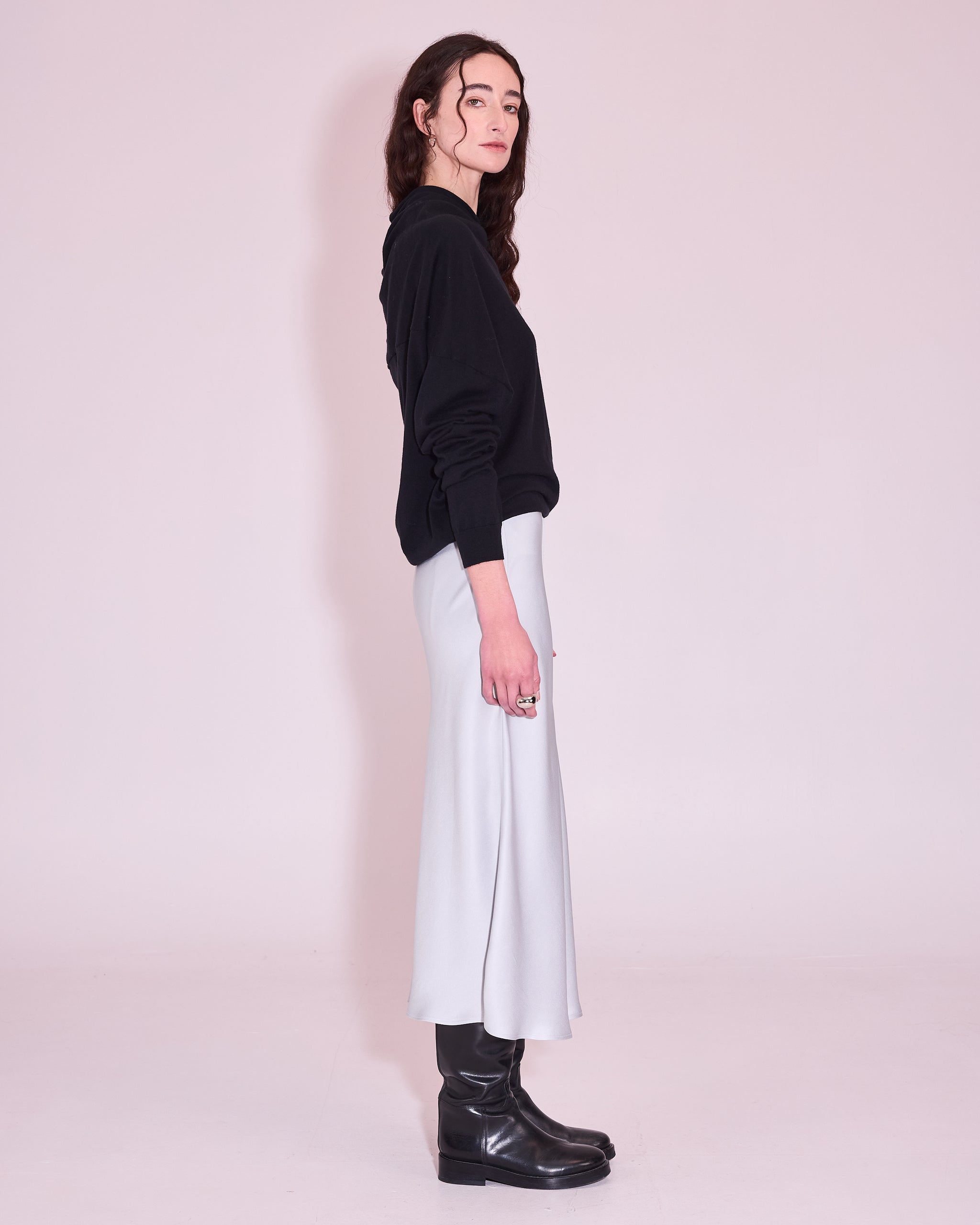 Hinda rok in silver