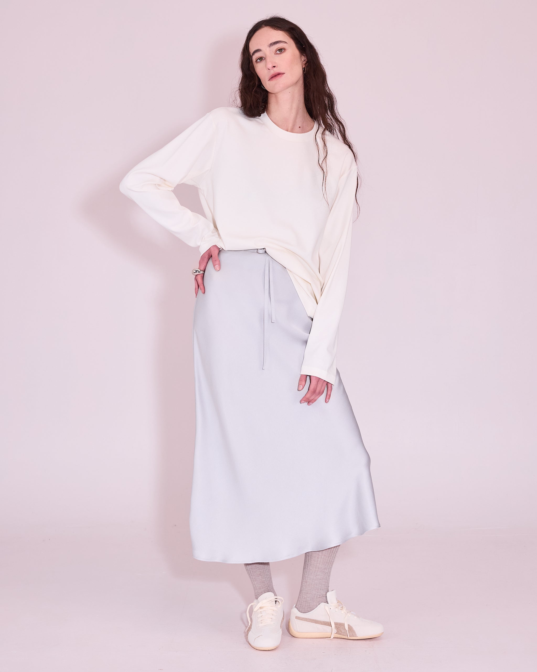 Hinda rok in silver