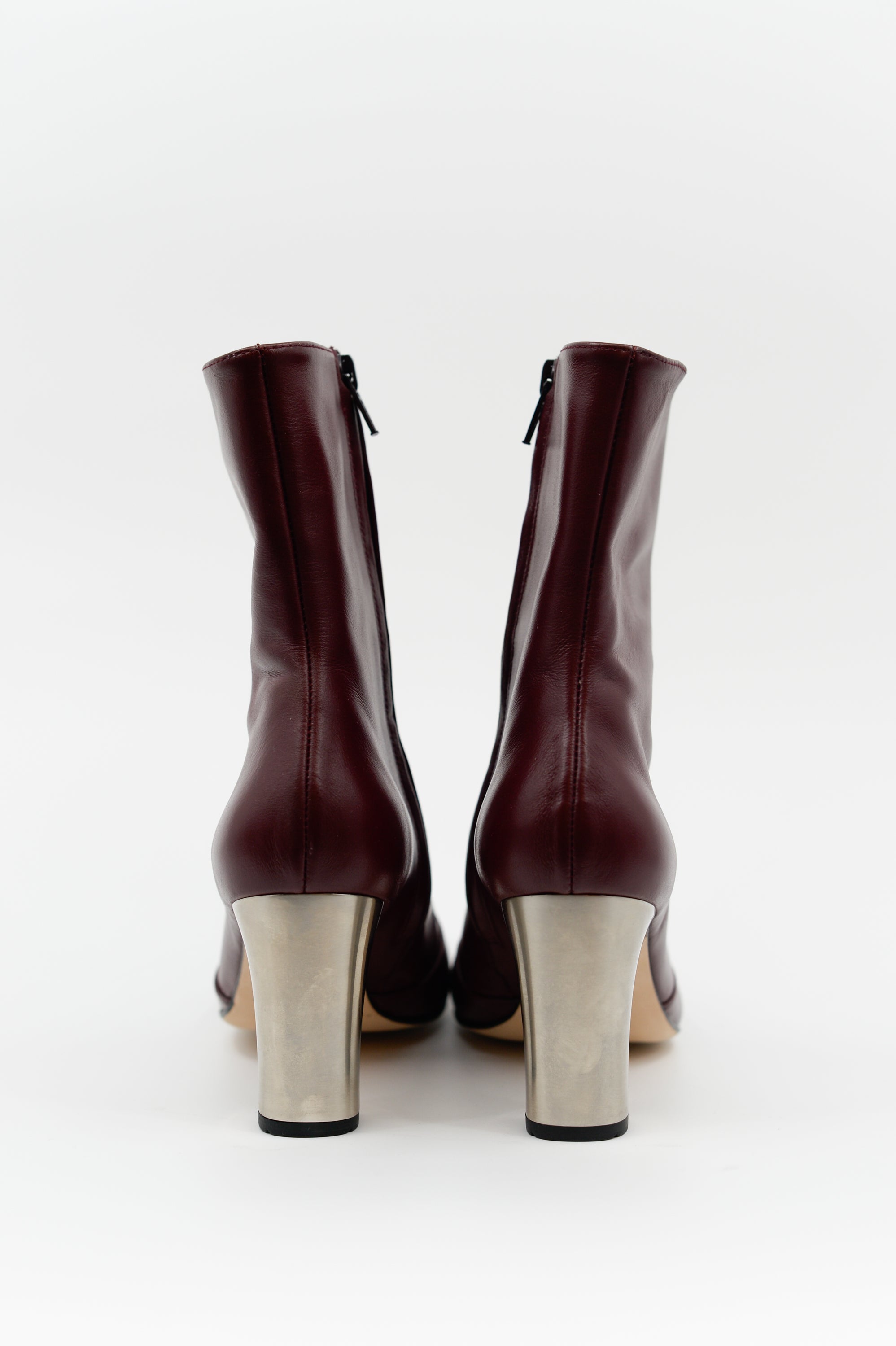 Eames burgundy ankle boot