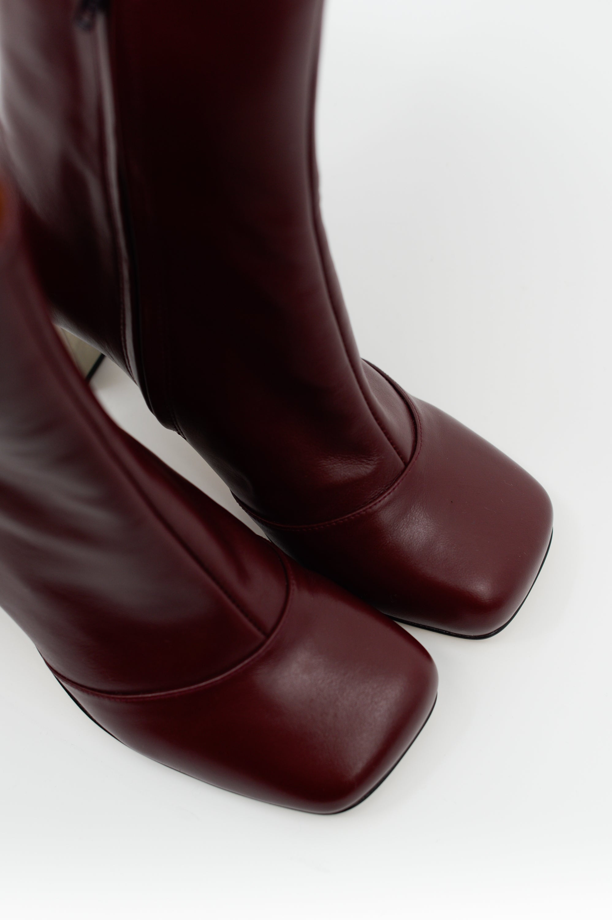 Eames burgundy ankle boot