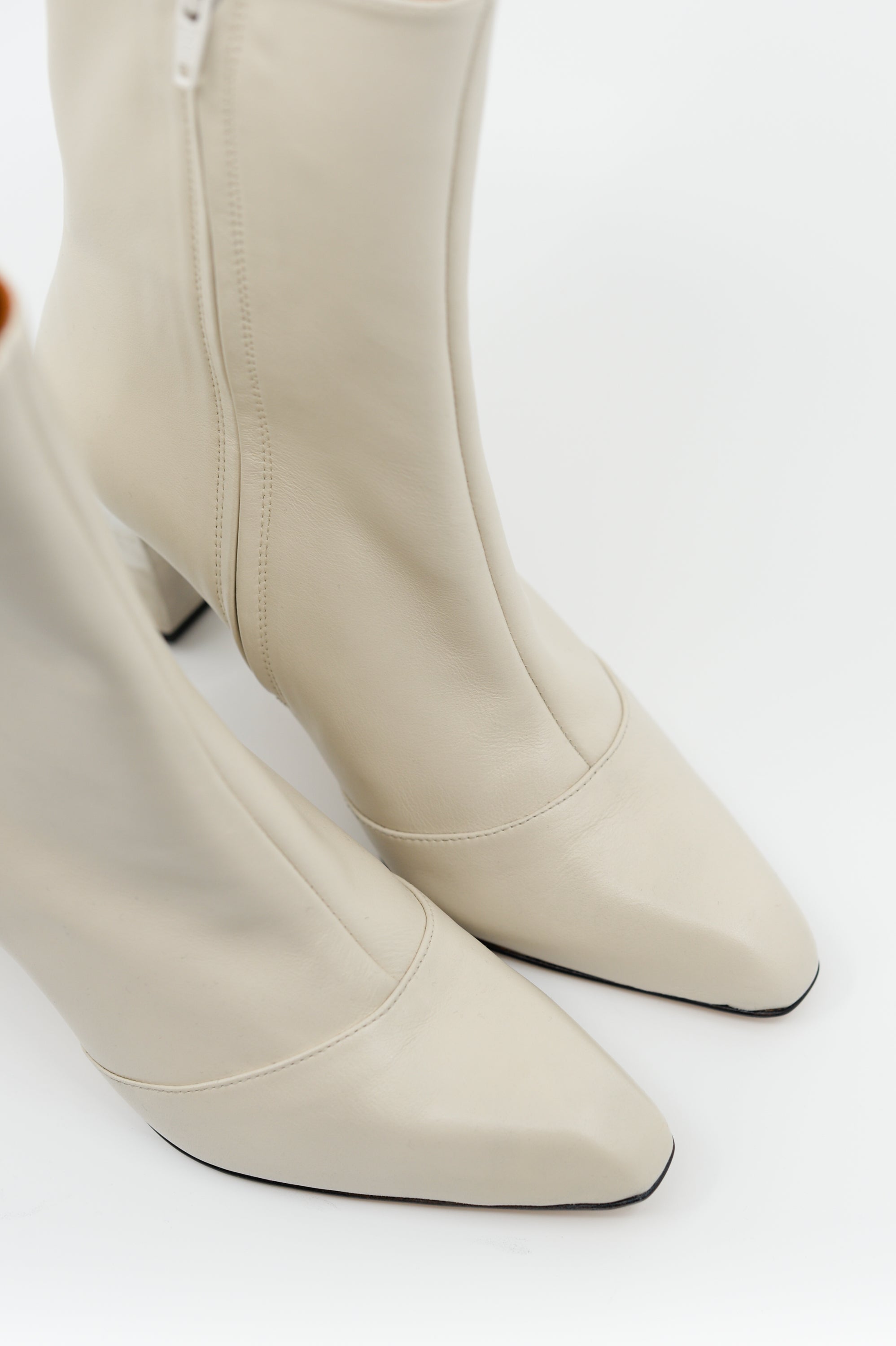 Elize bottine en ivoire